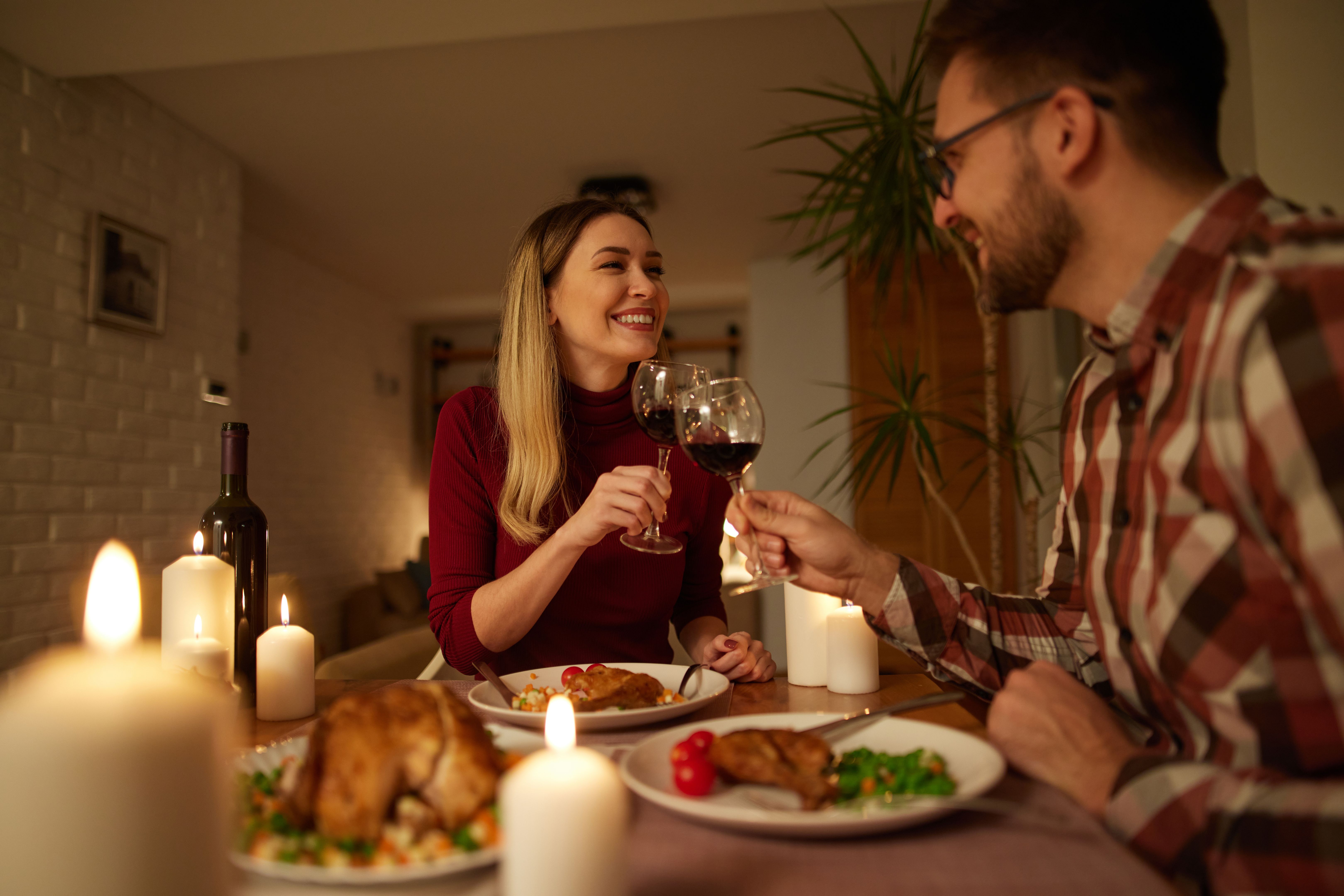 romantic dinner