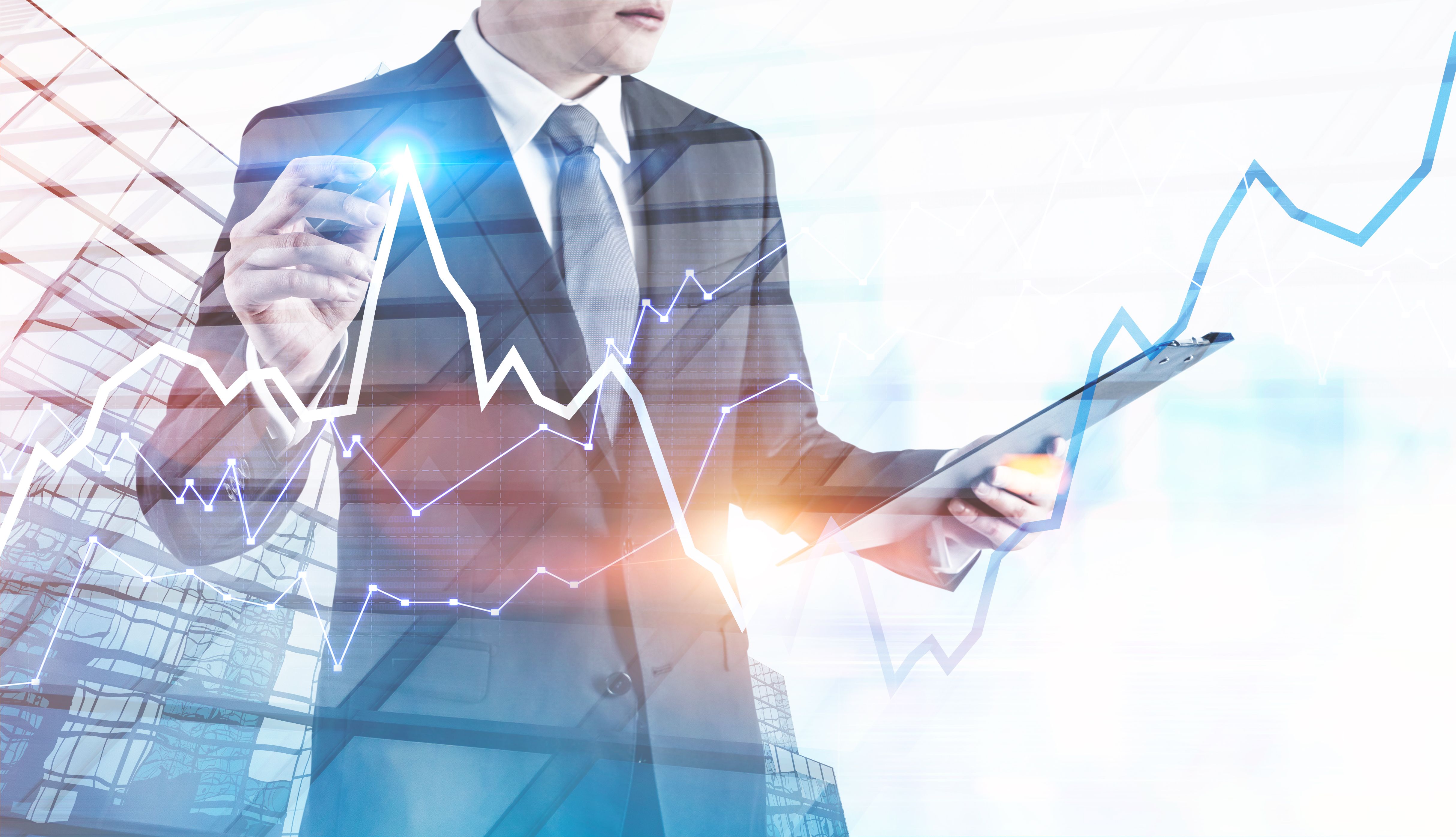 Broker drawing graph in a city