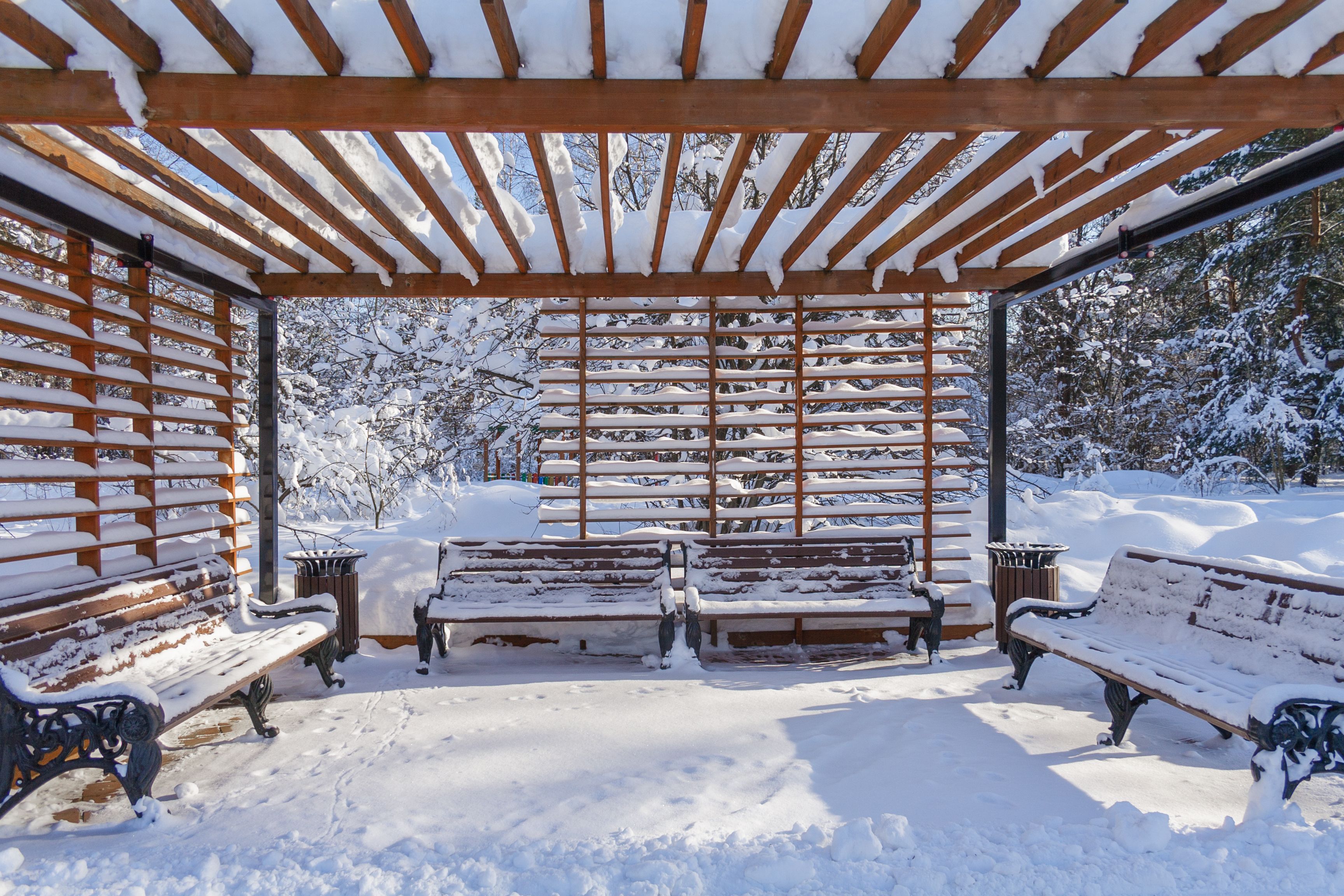winterized pergola