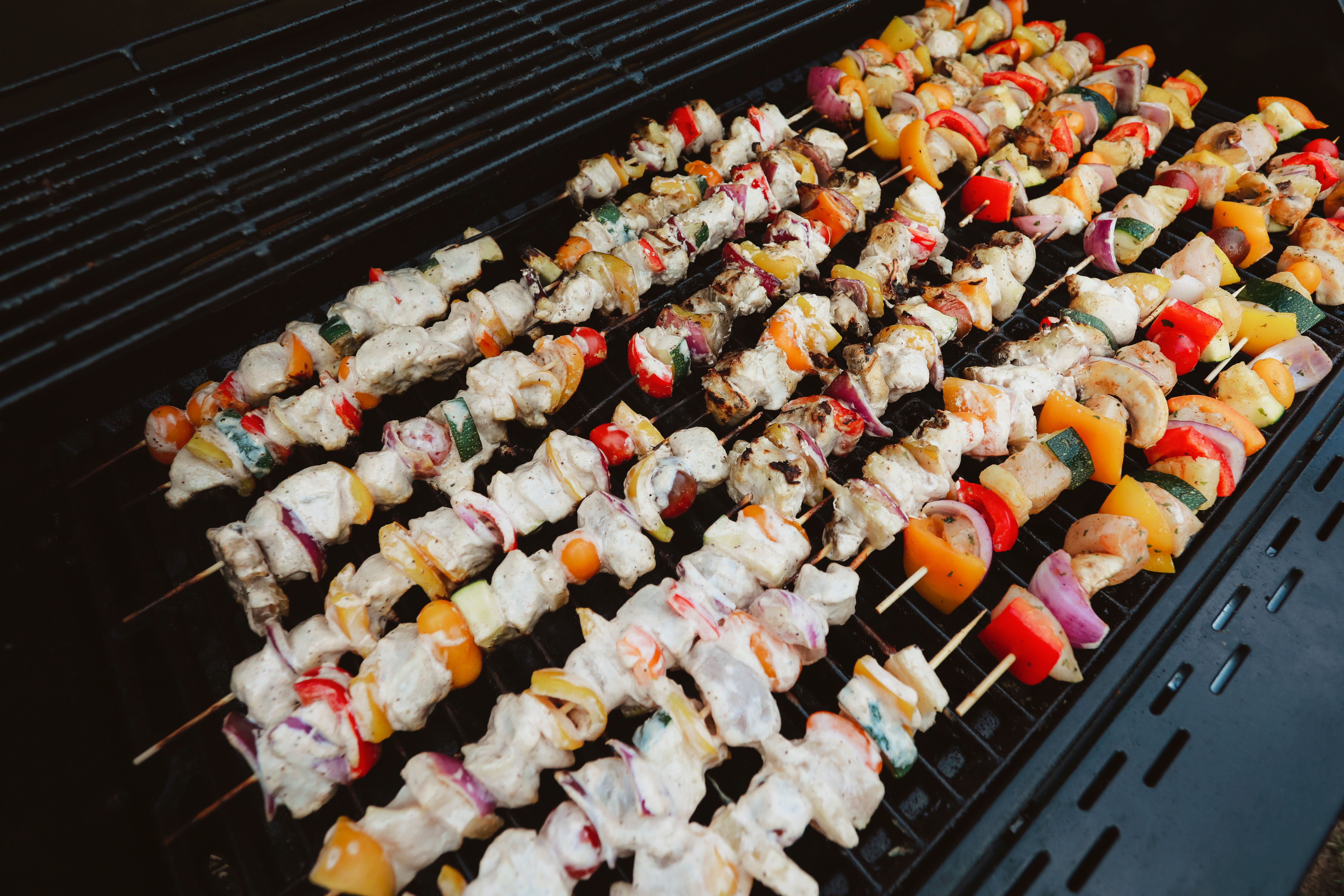 kebab cooking