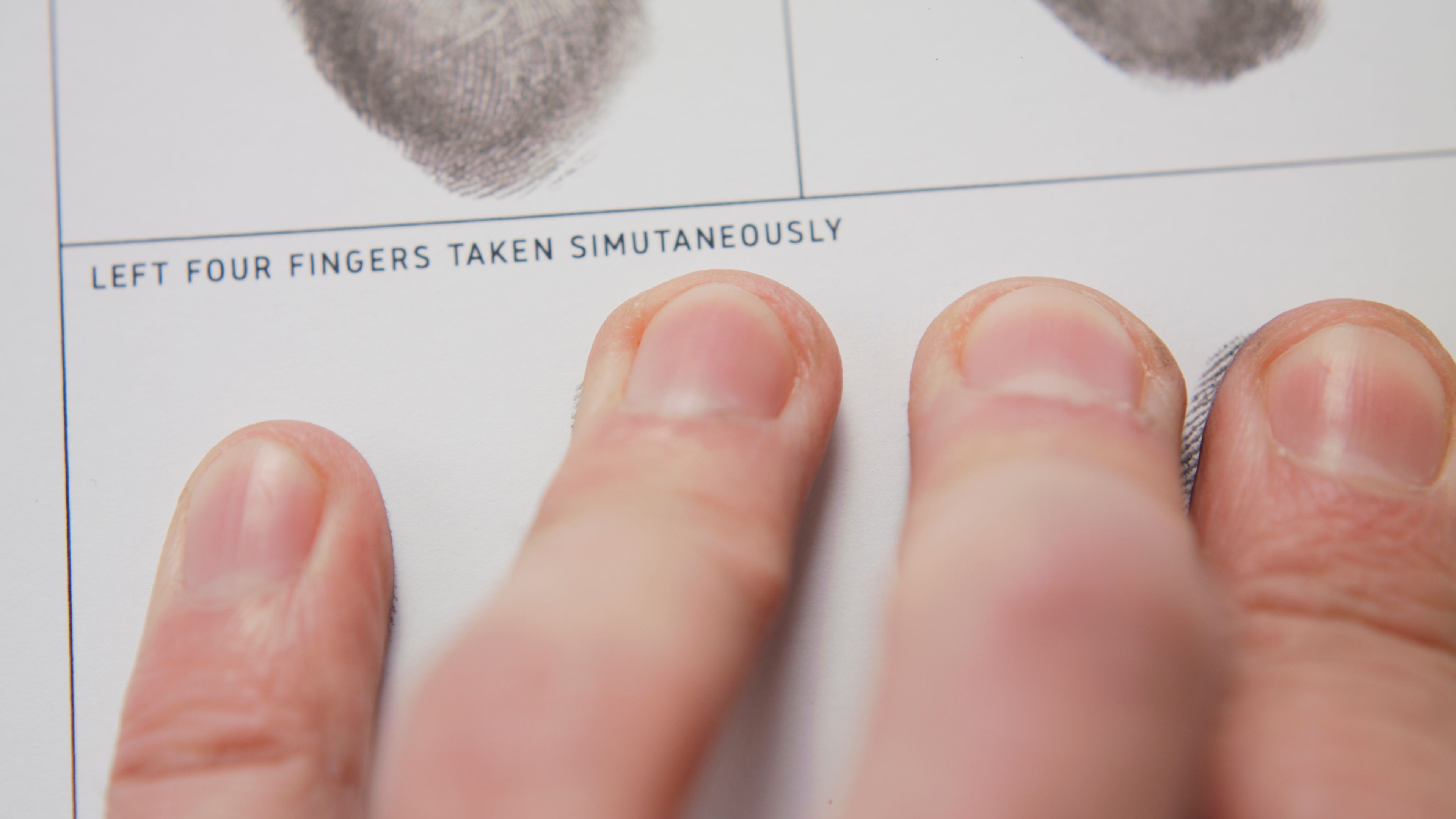 submitting fingerprints