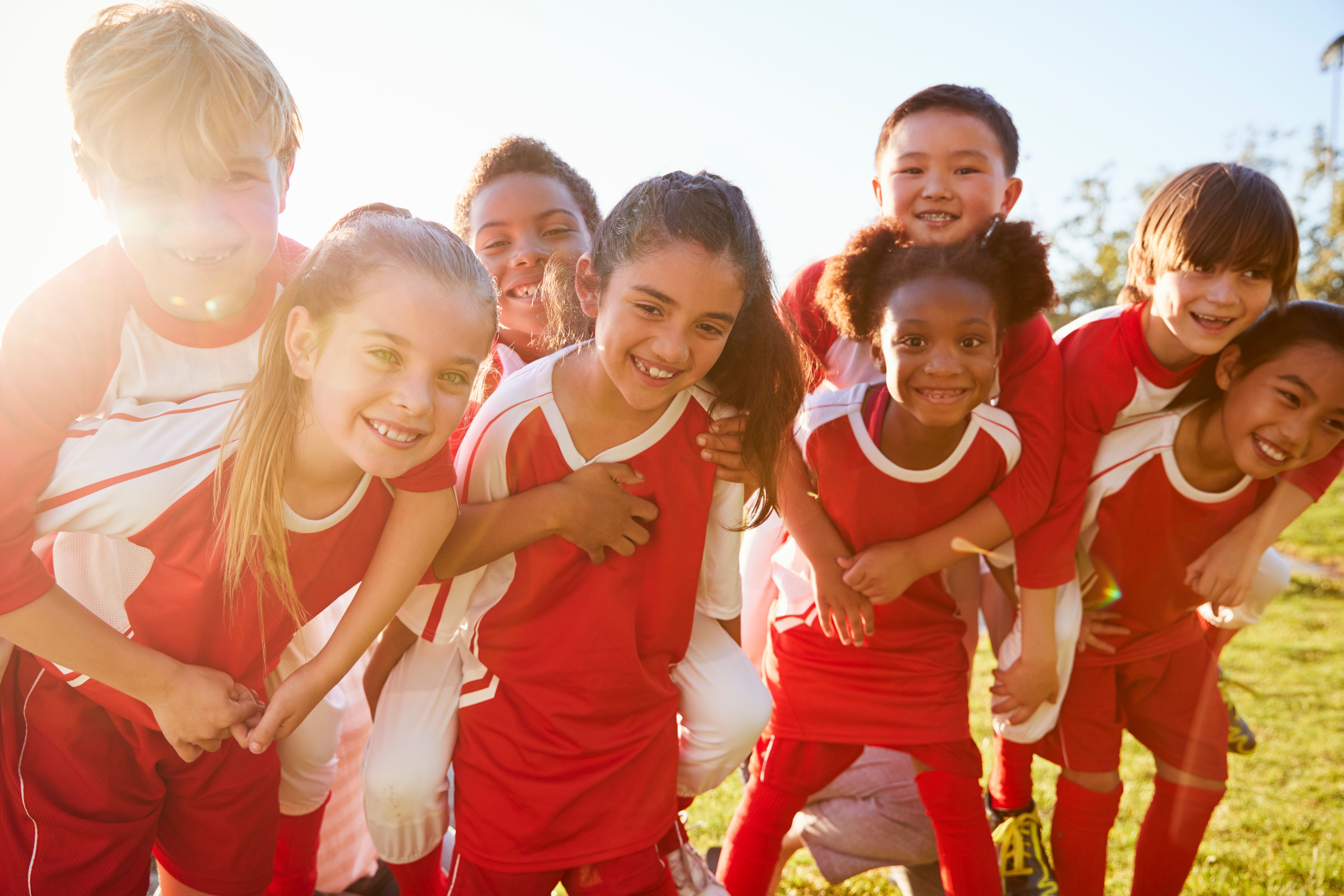 diverse youth sports