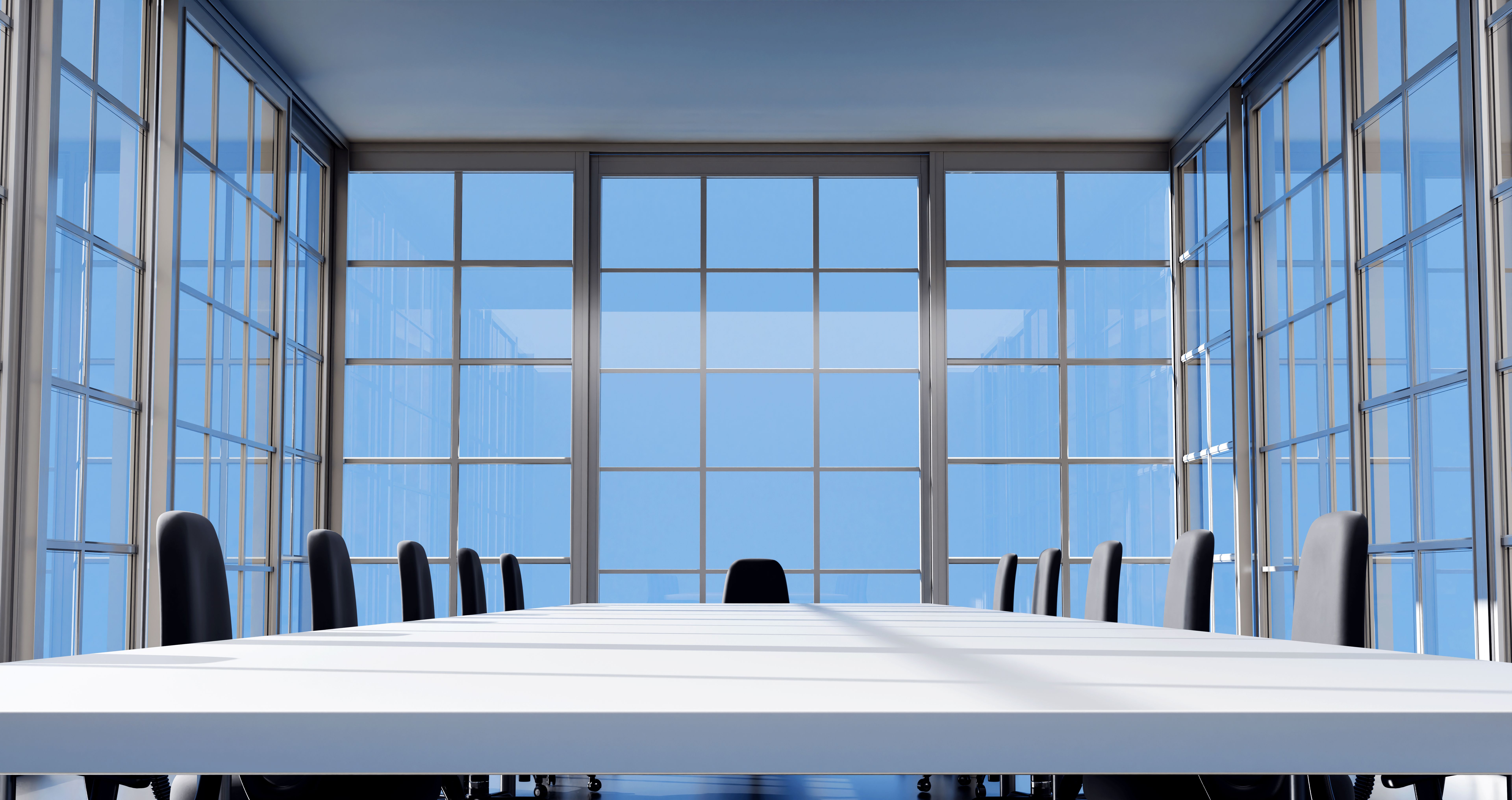 modern glass interior