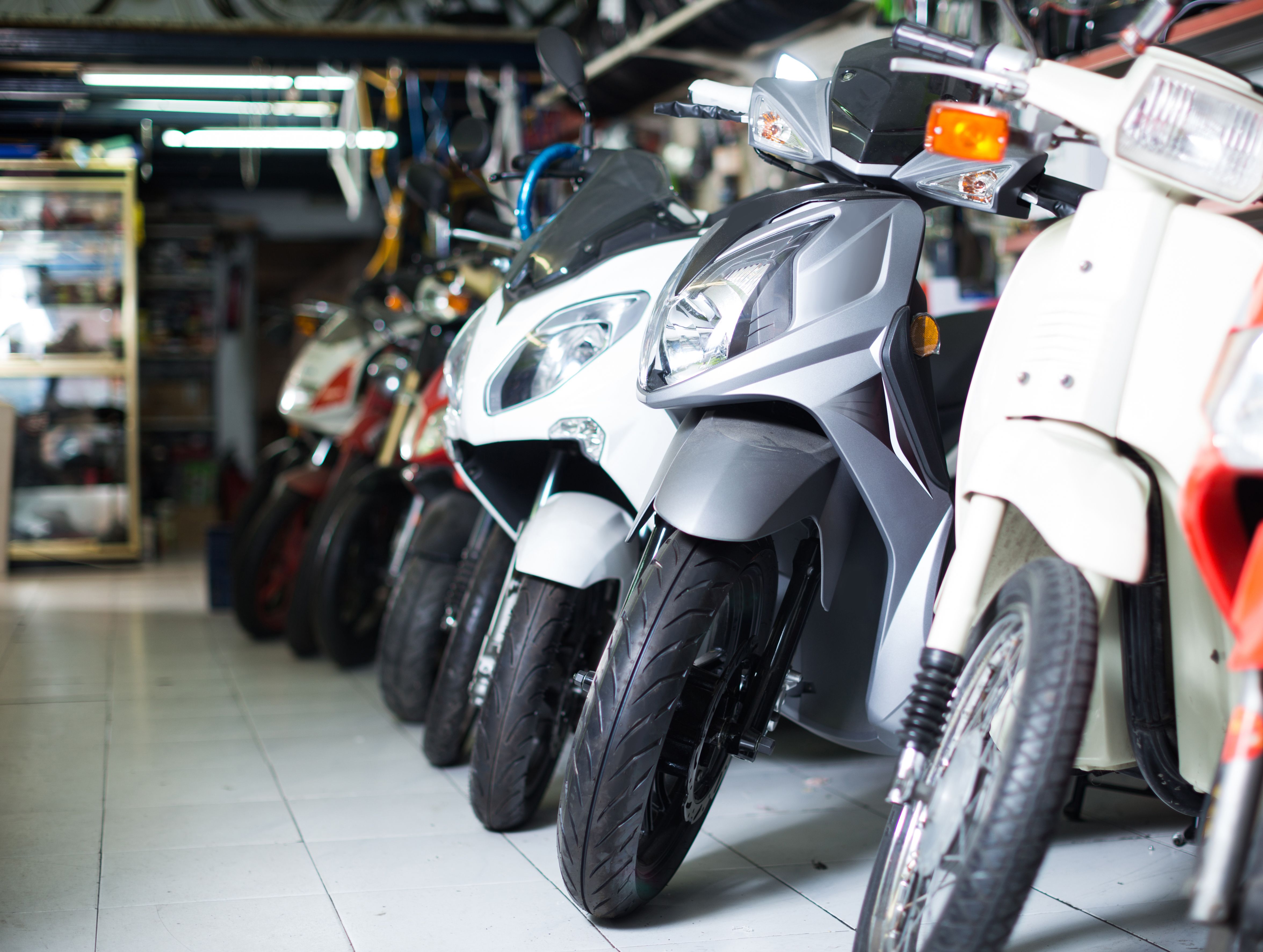 motorcycle shop