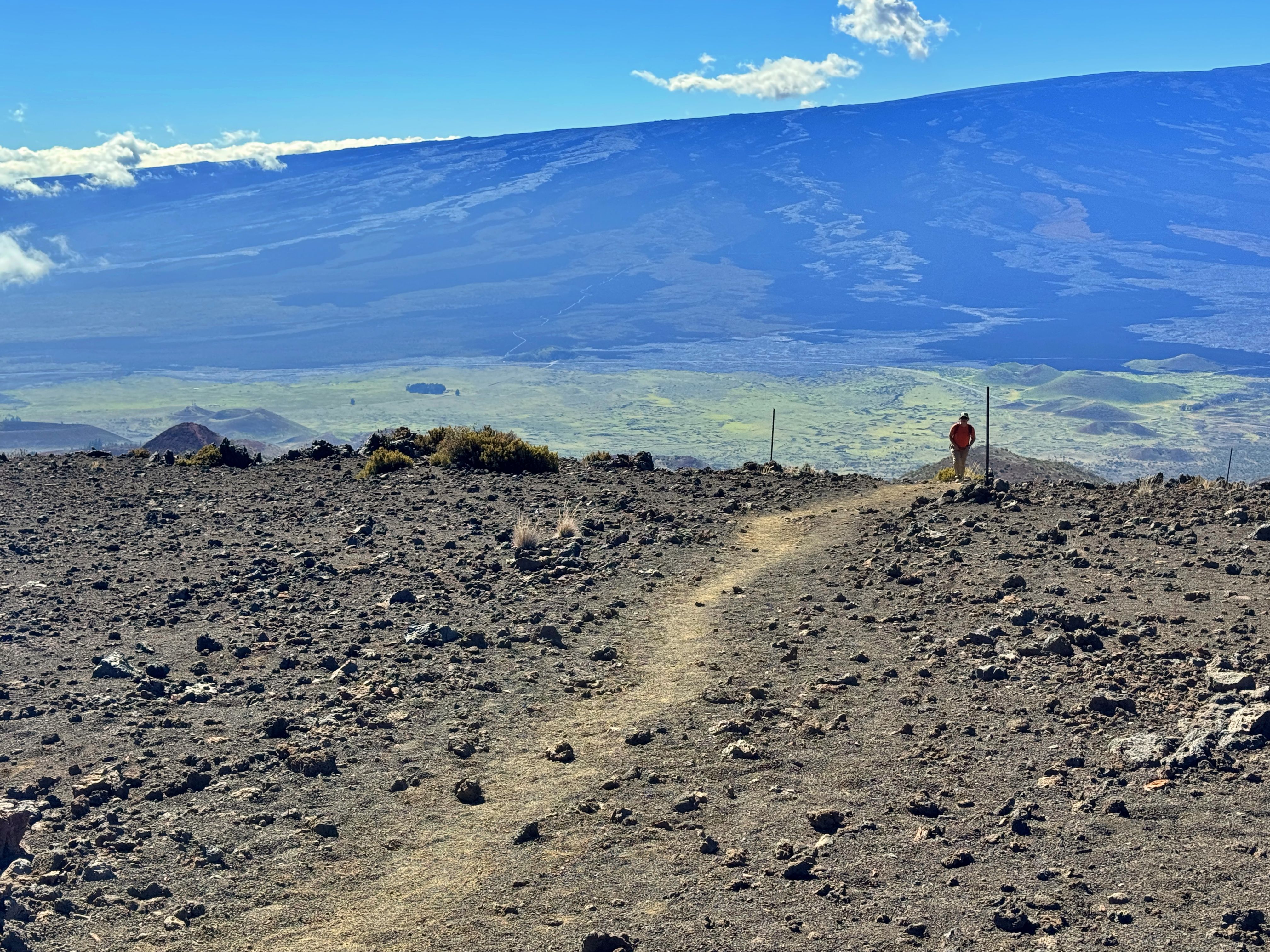 volcano hiking trail