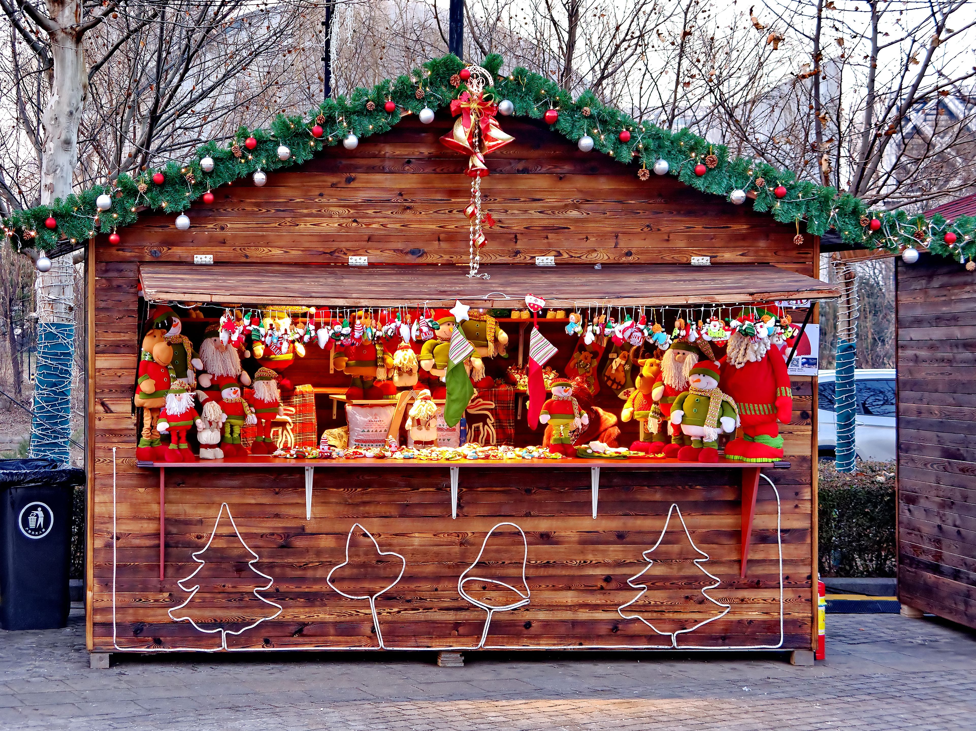 christmas stalls