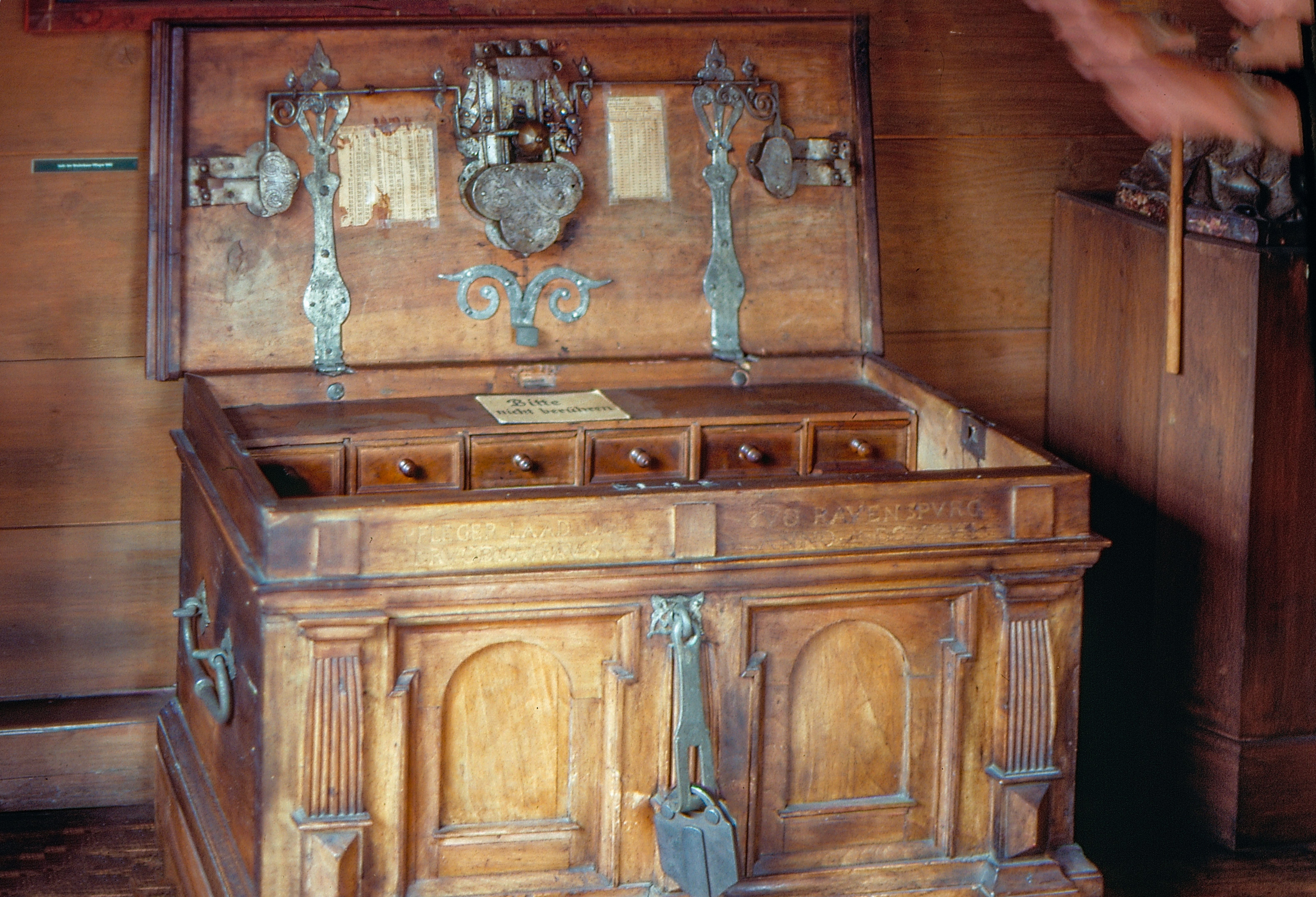 1989 old Positive Film scanned, Interior of Church, Ravensburg, Germany