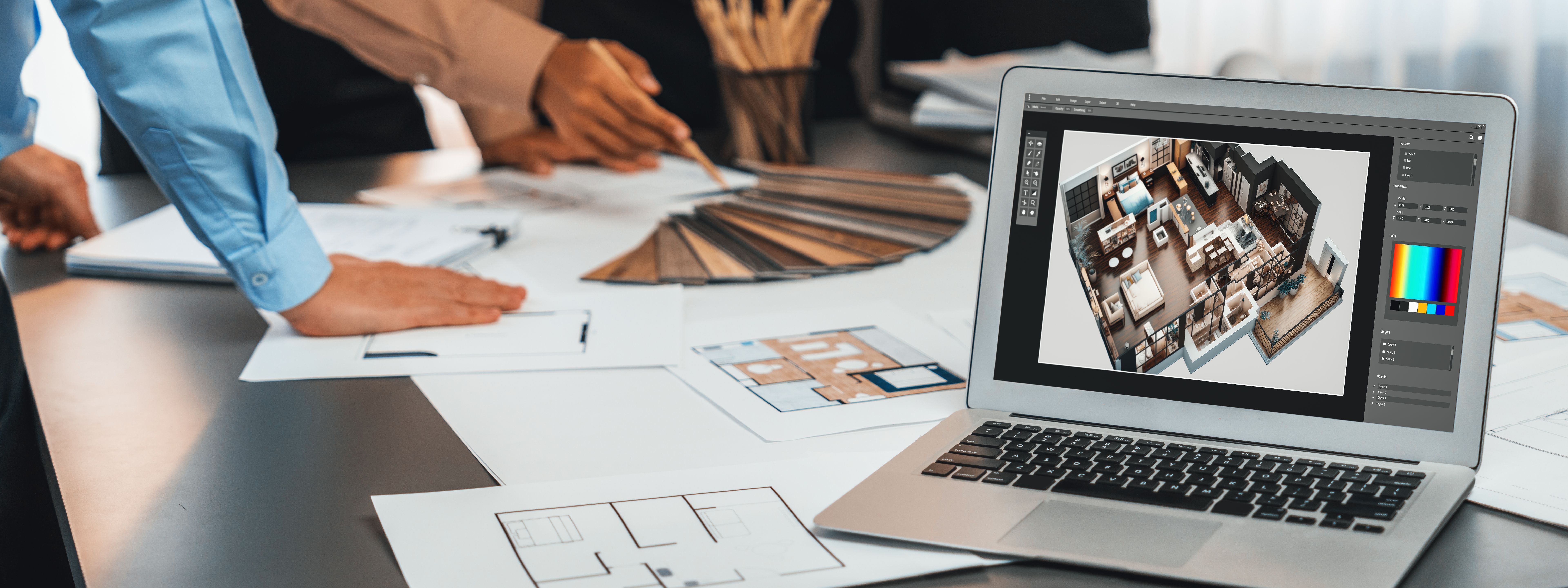 interior designer planning