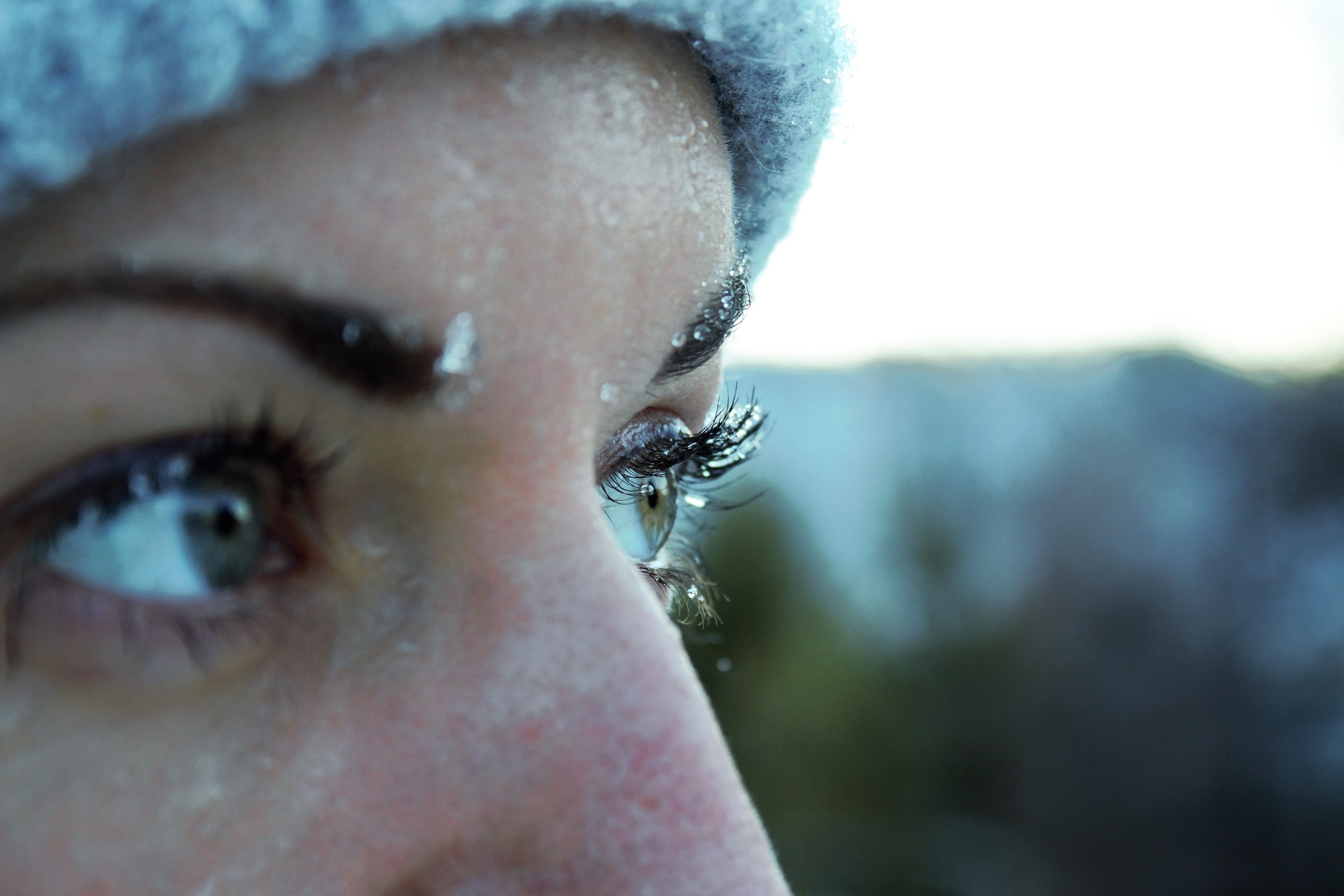 winter eyelashes