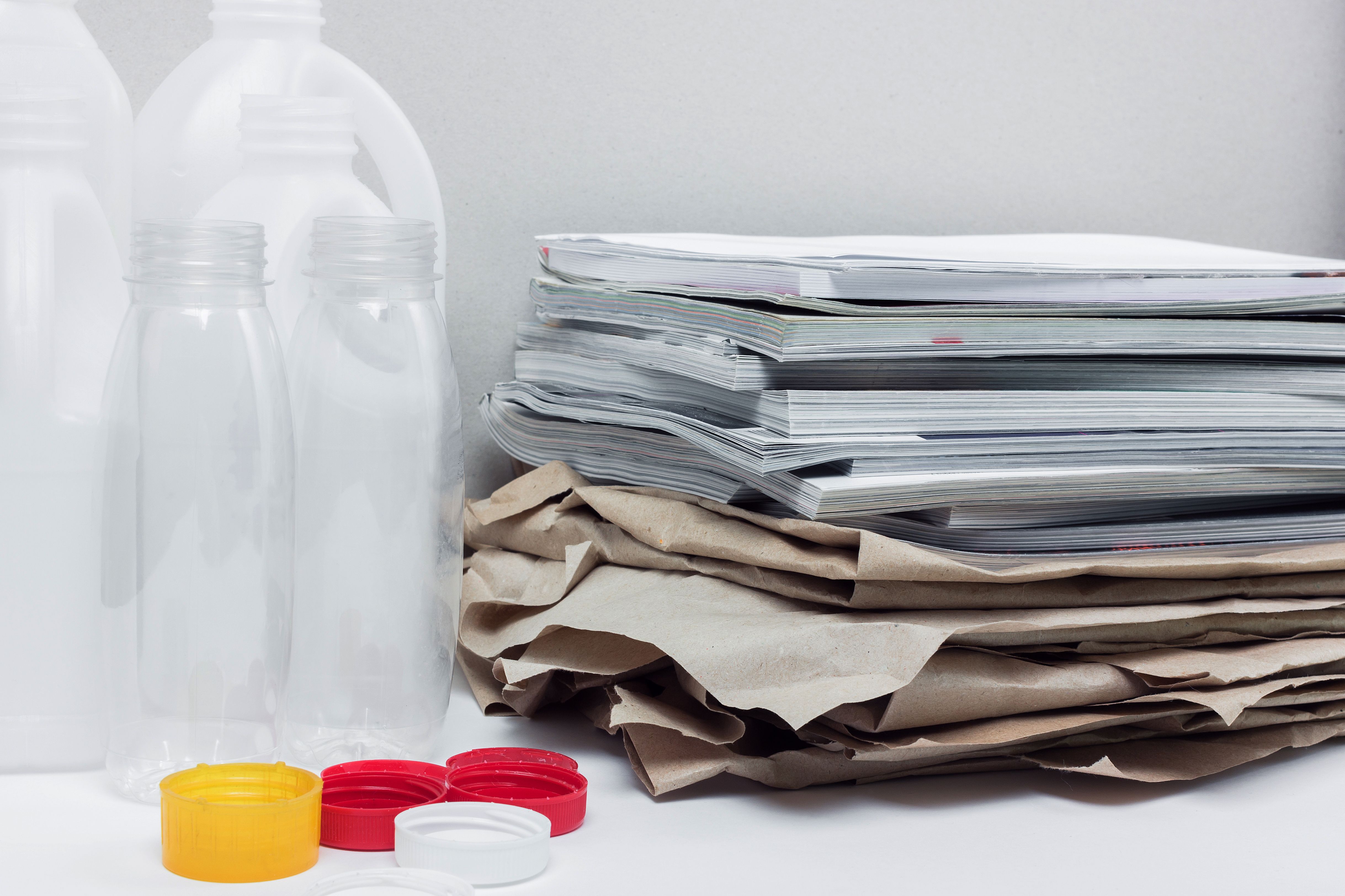 materiales reciclados