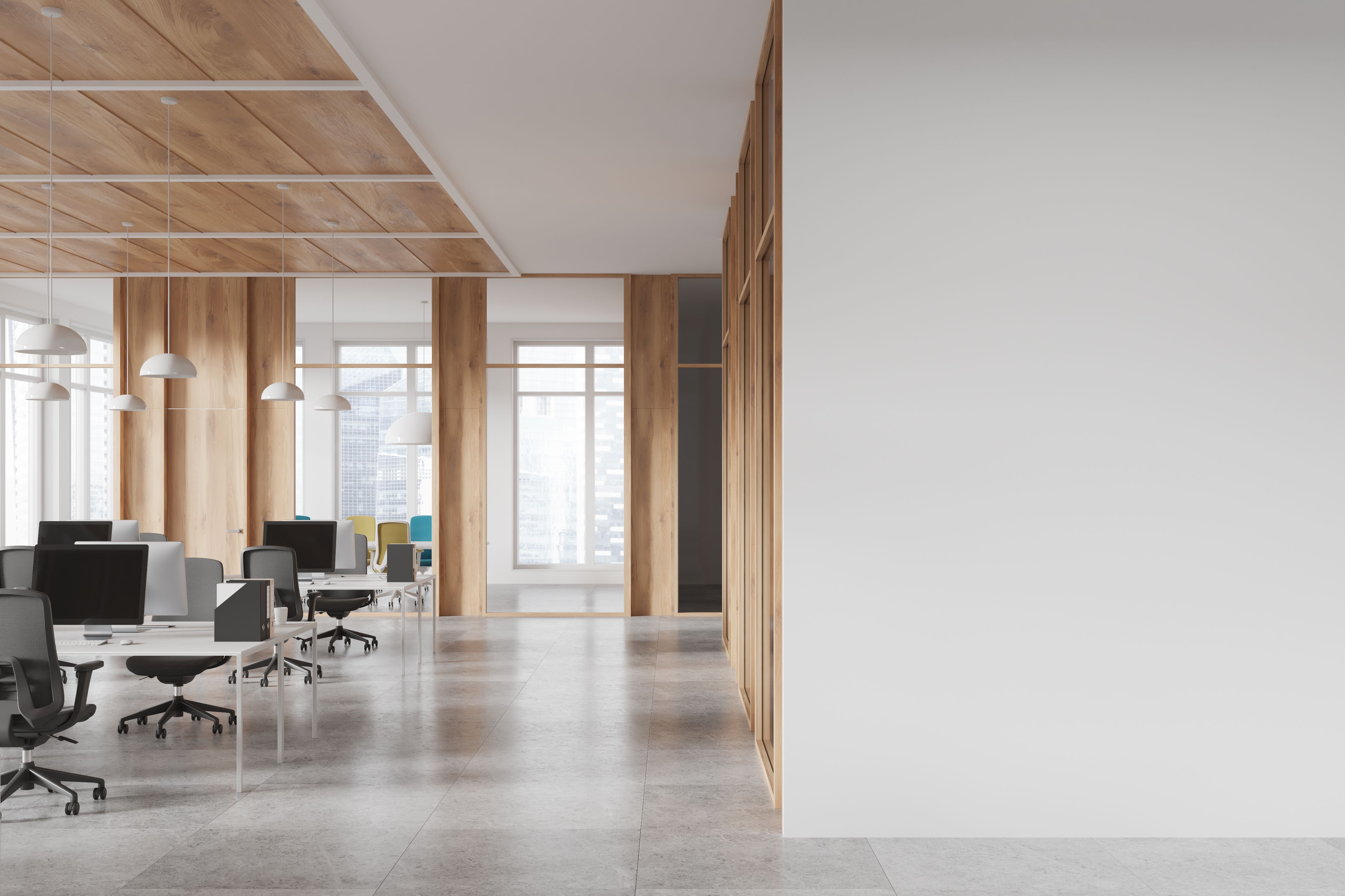 modern office spaces