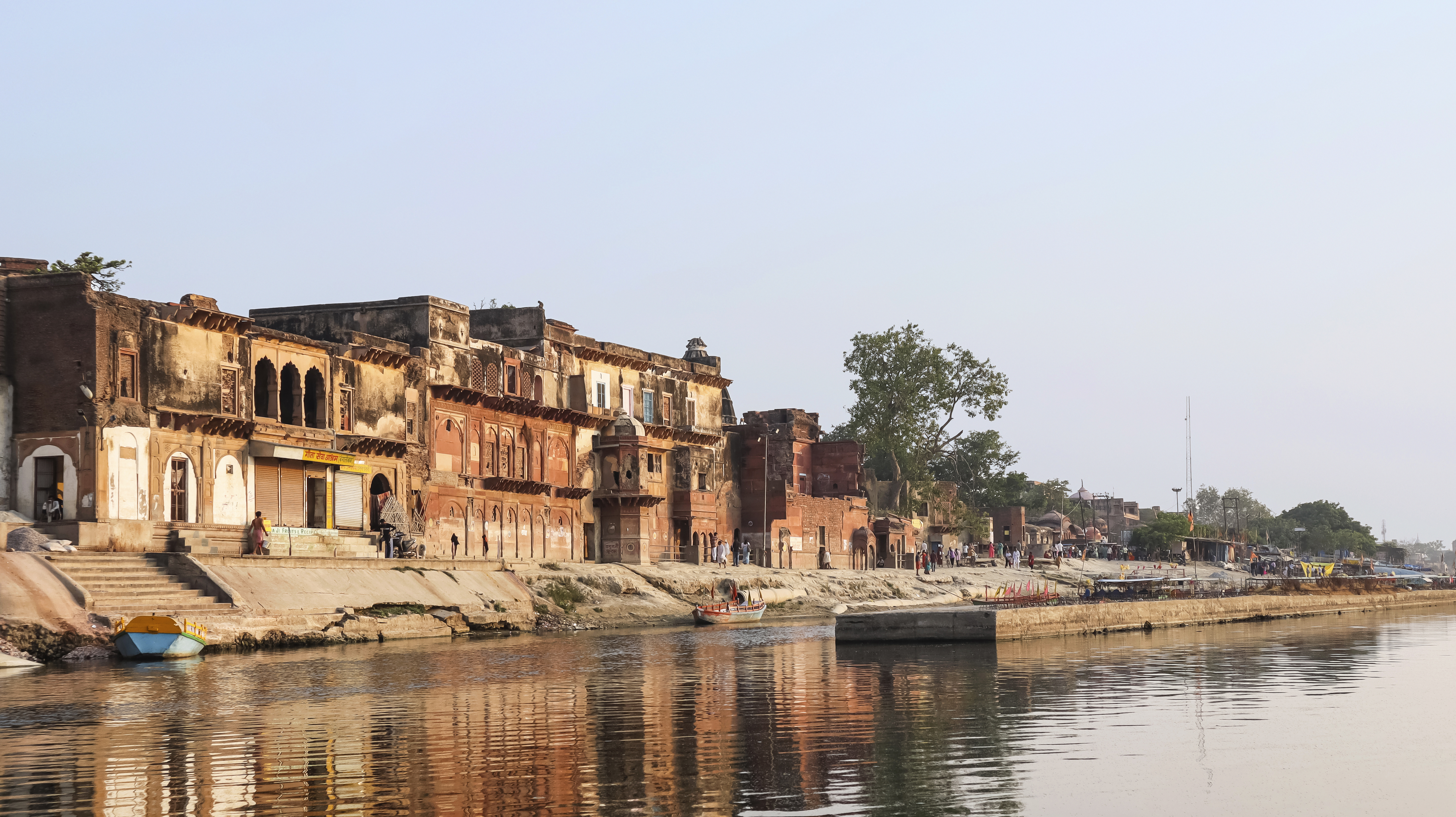 Old ghat of Vrindavan, Mathura, Uttar Pradesh, India. Old ghat of Vrindavan, Mathura, Uttar Pradesh, India.