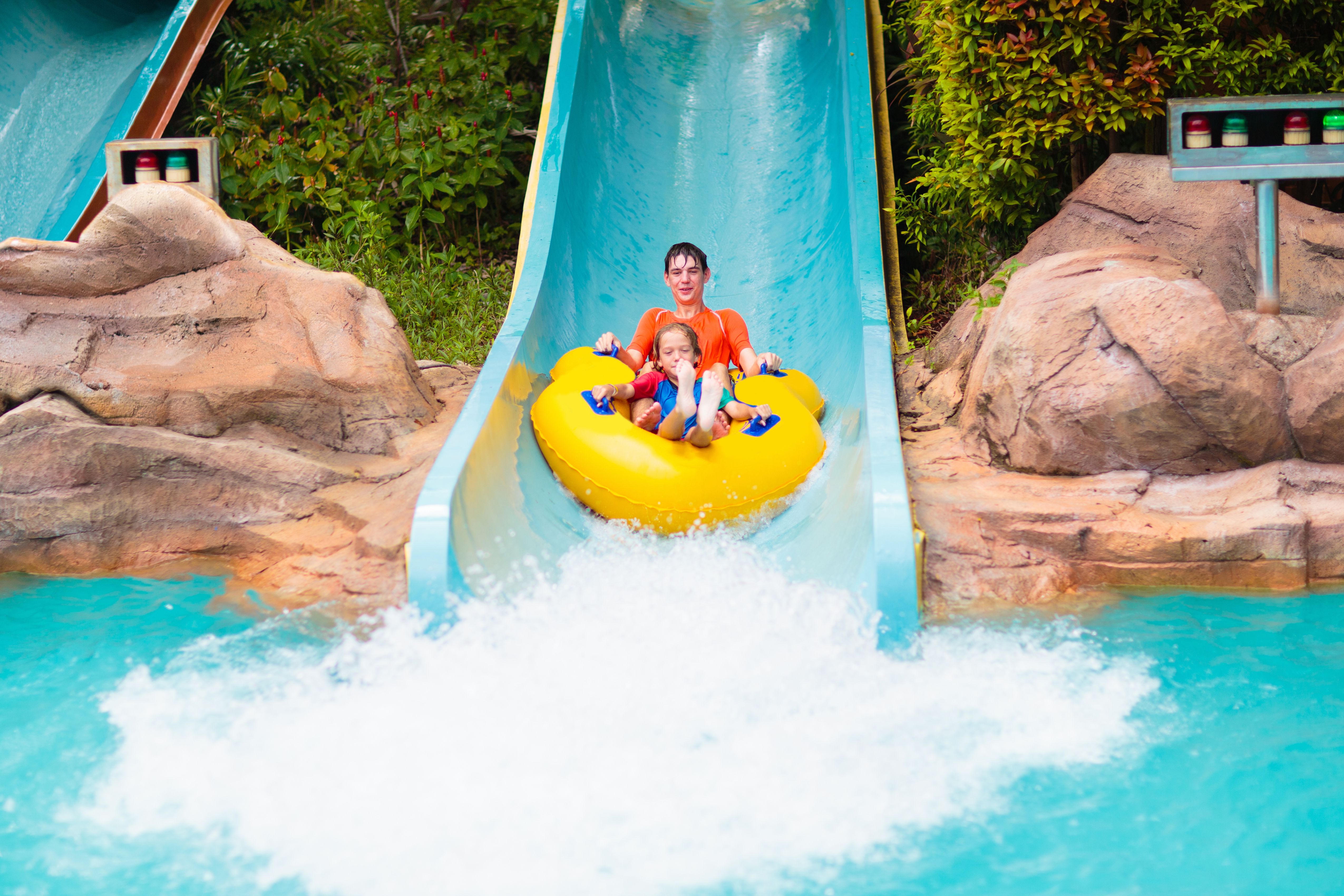 water park family