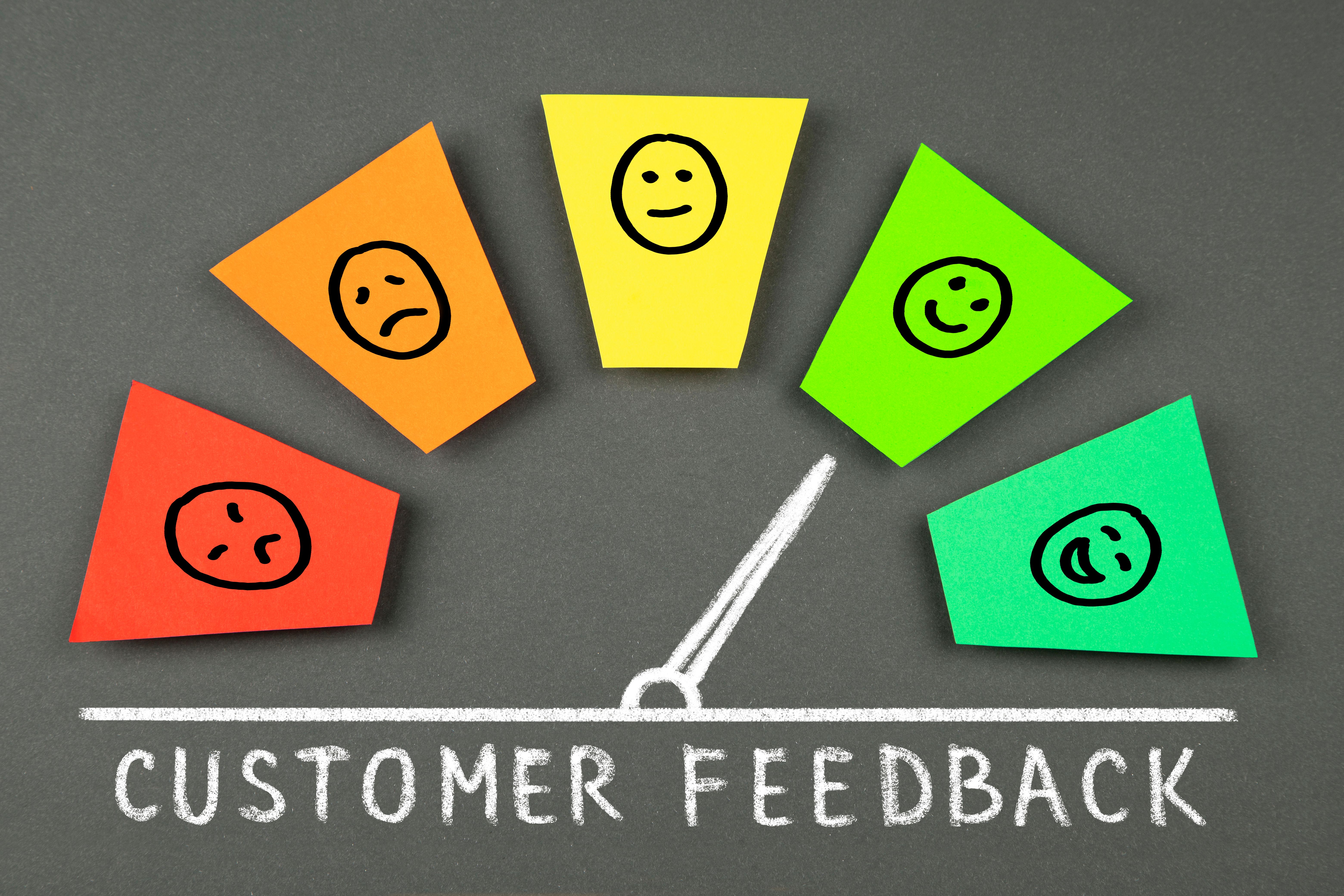 Customer feedback Customer feedback