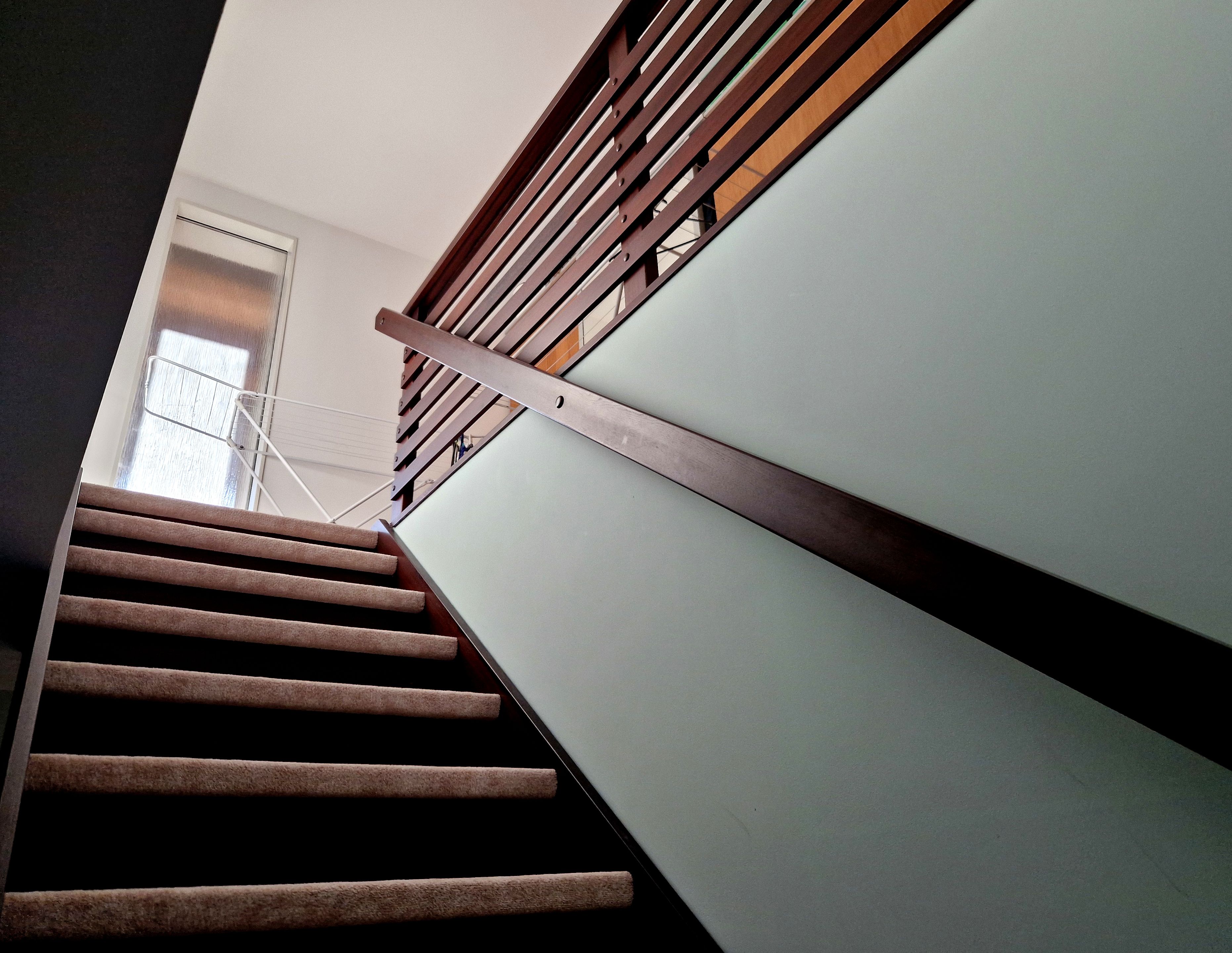custom glass railing