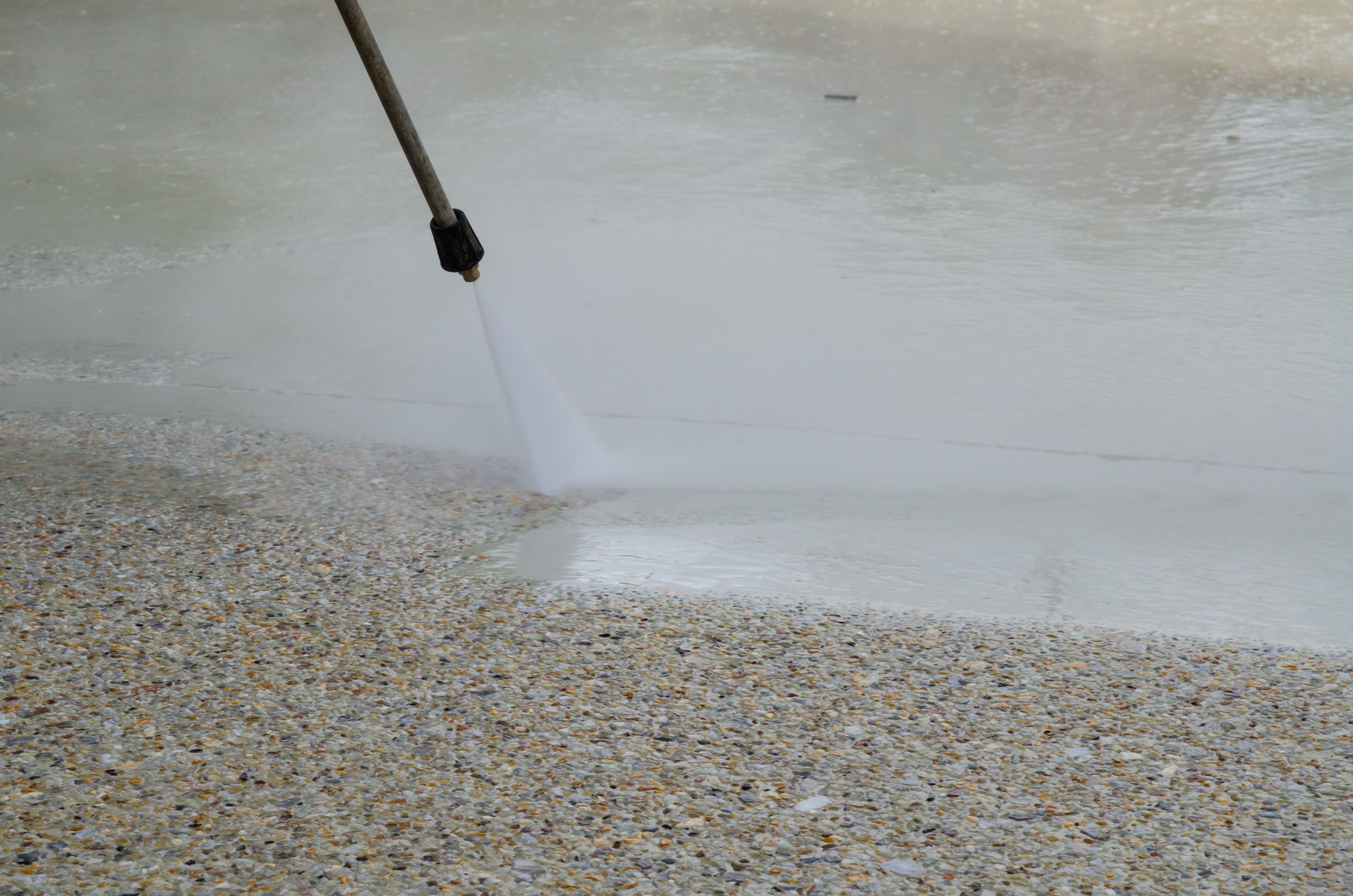 exposed aggregate driveway