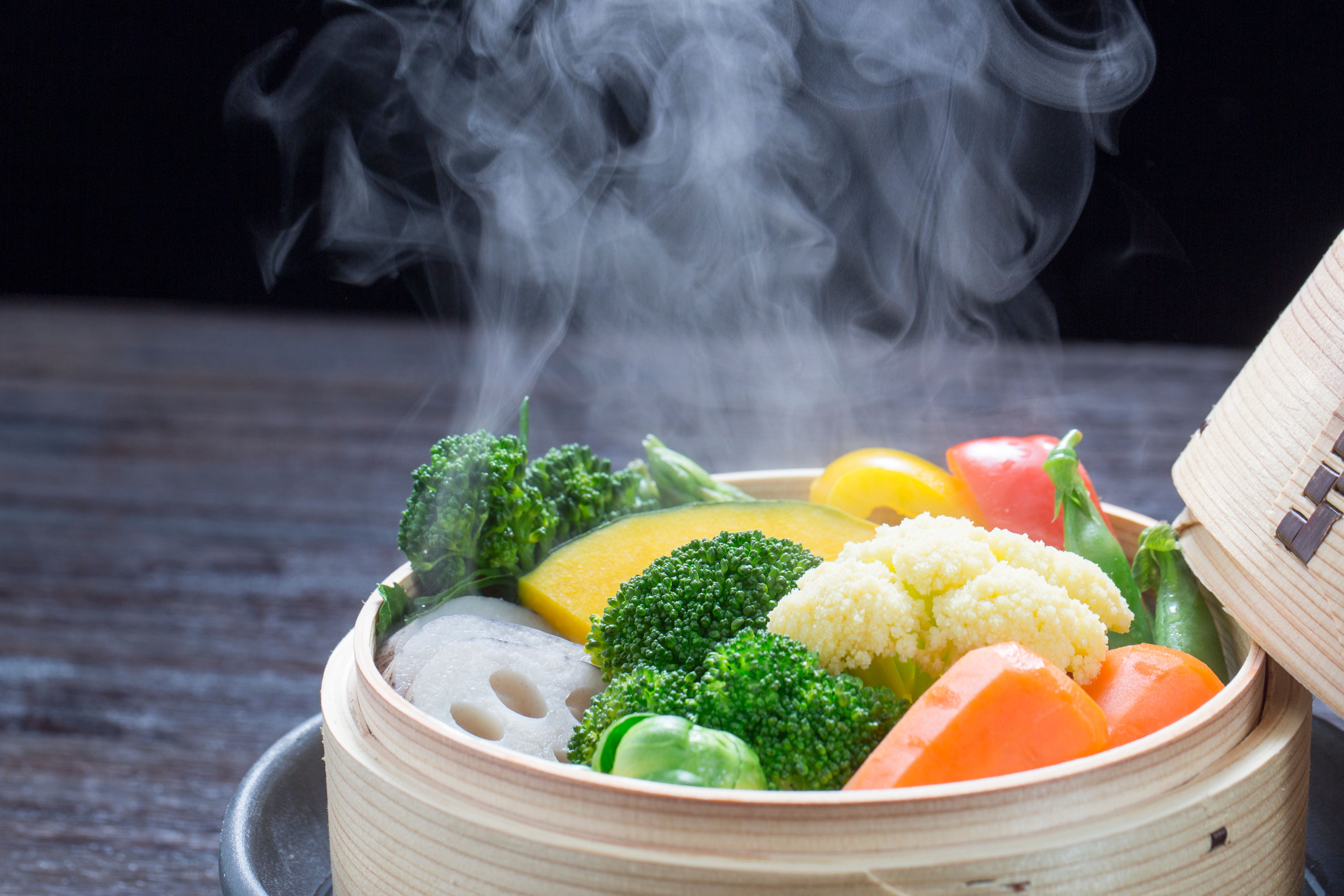 steamed vegetables