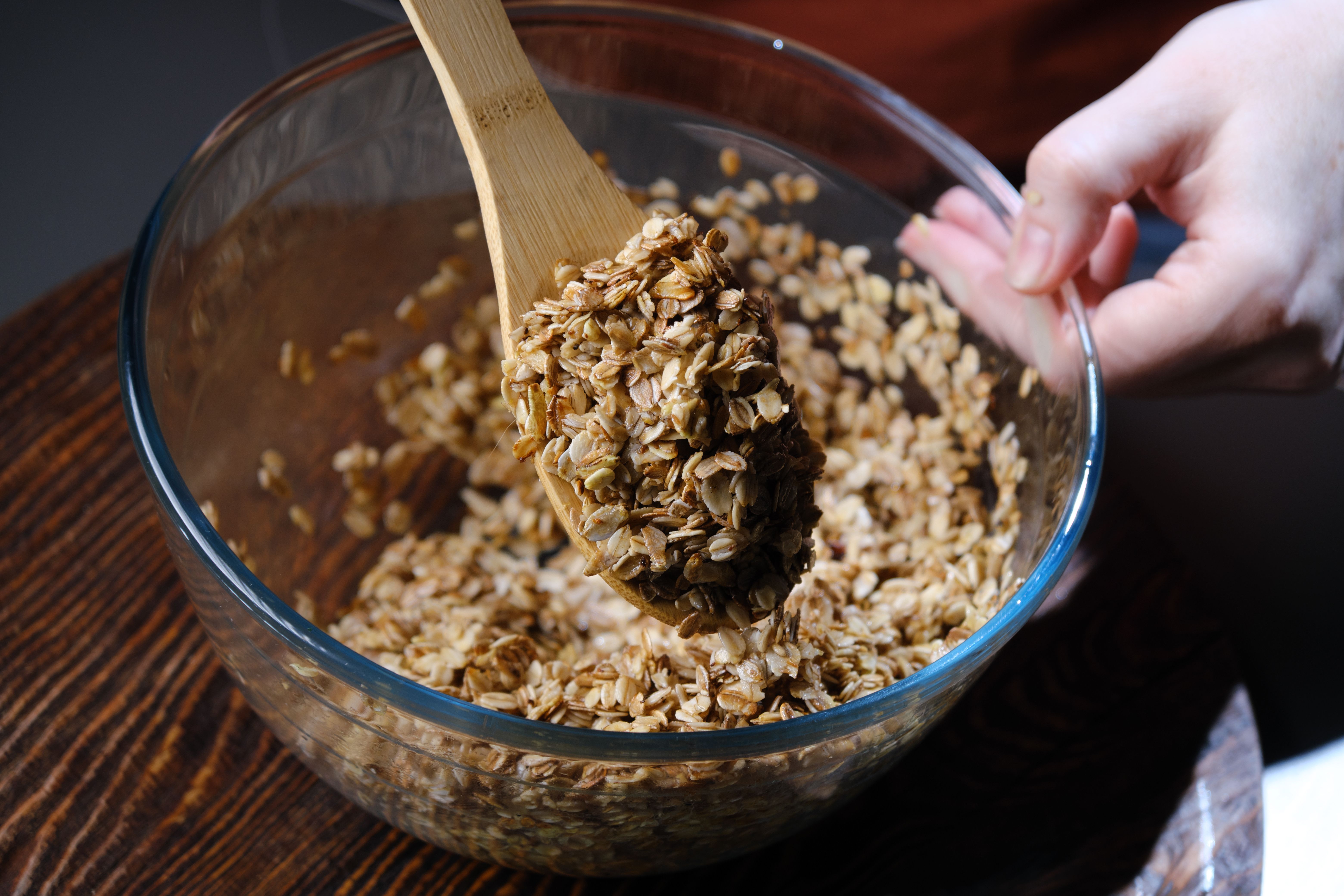 protein bar making