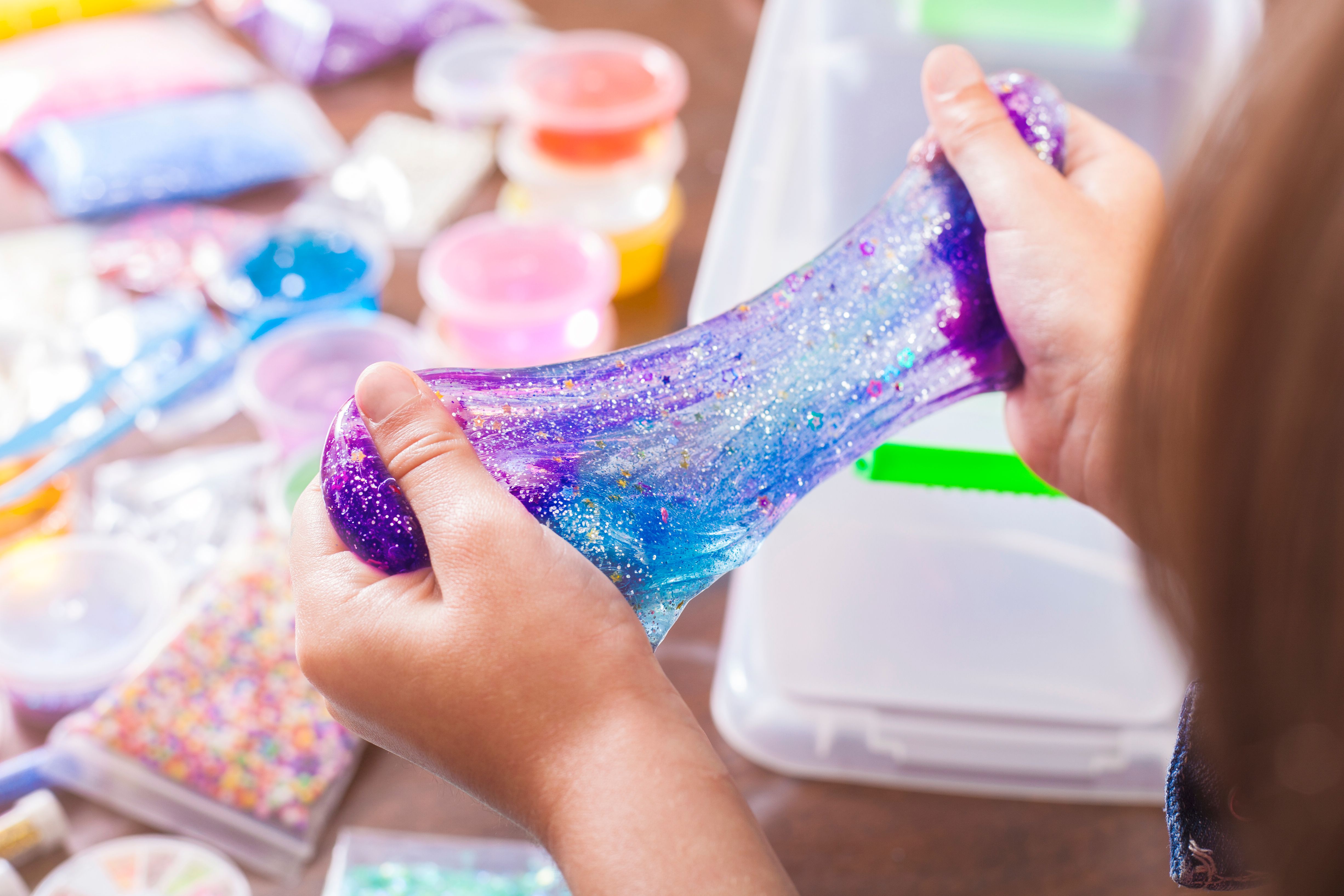colorful slime
