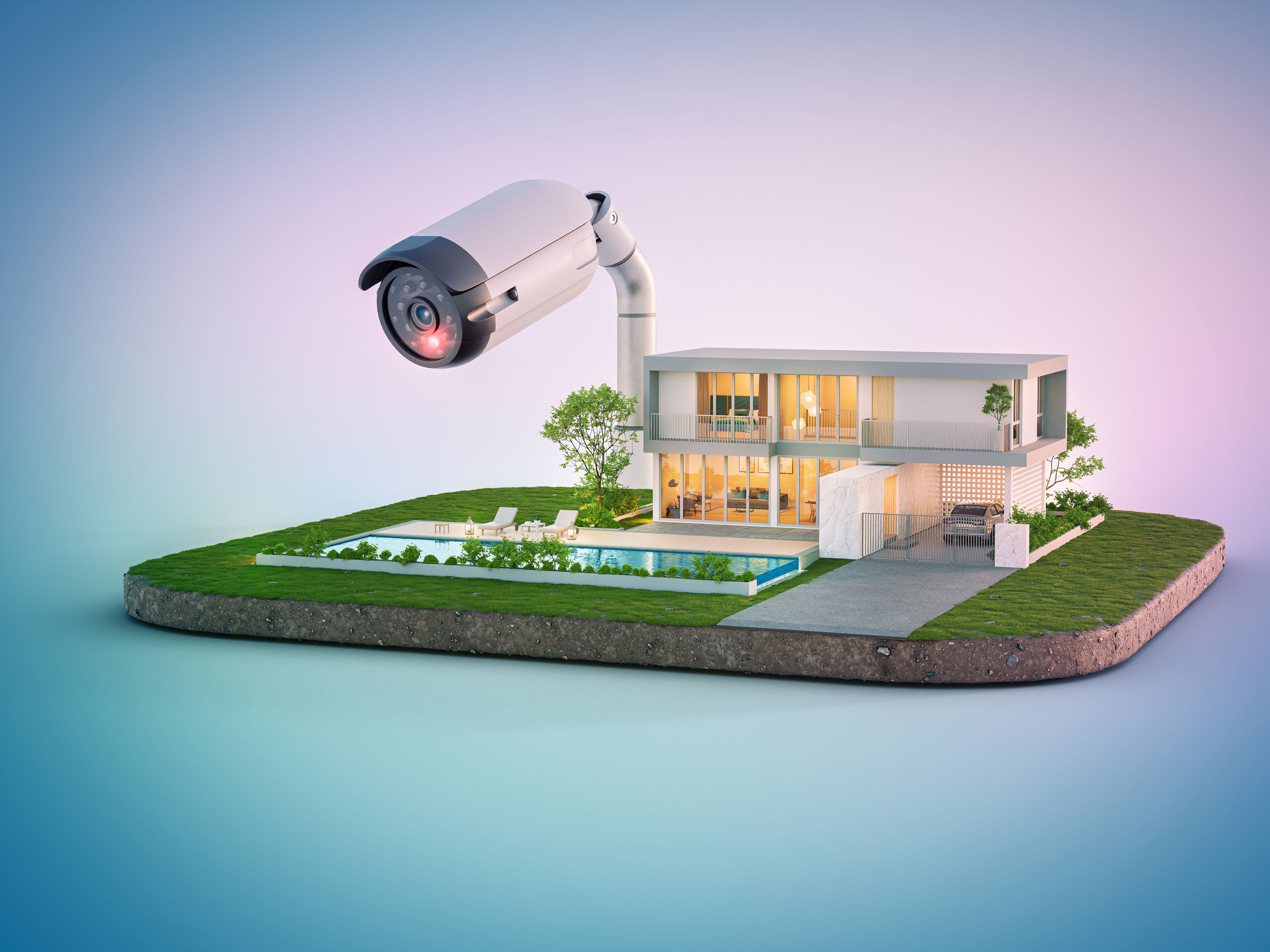 luxury home security