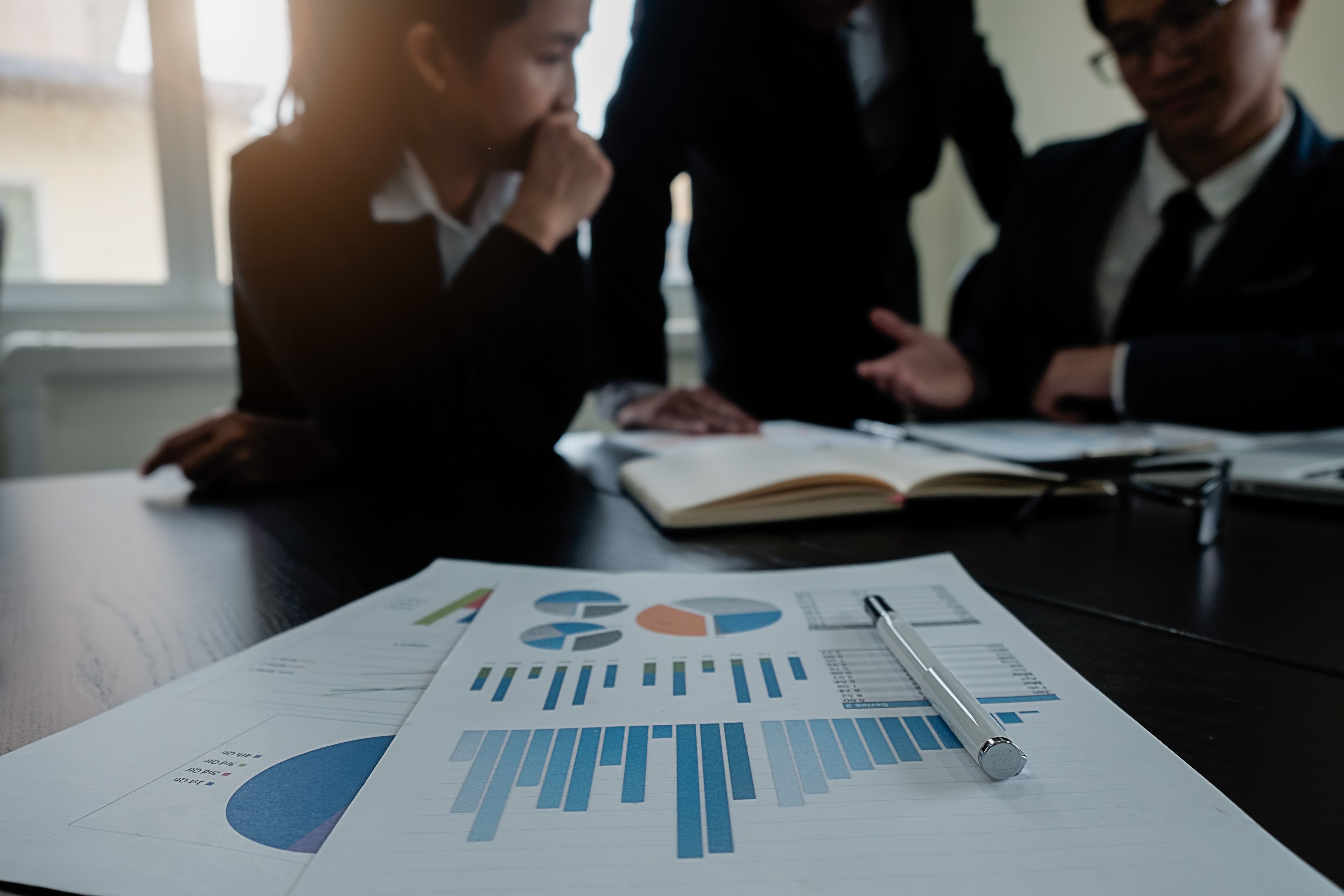 in-house team meeting