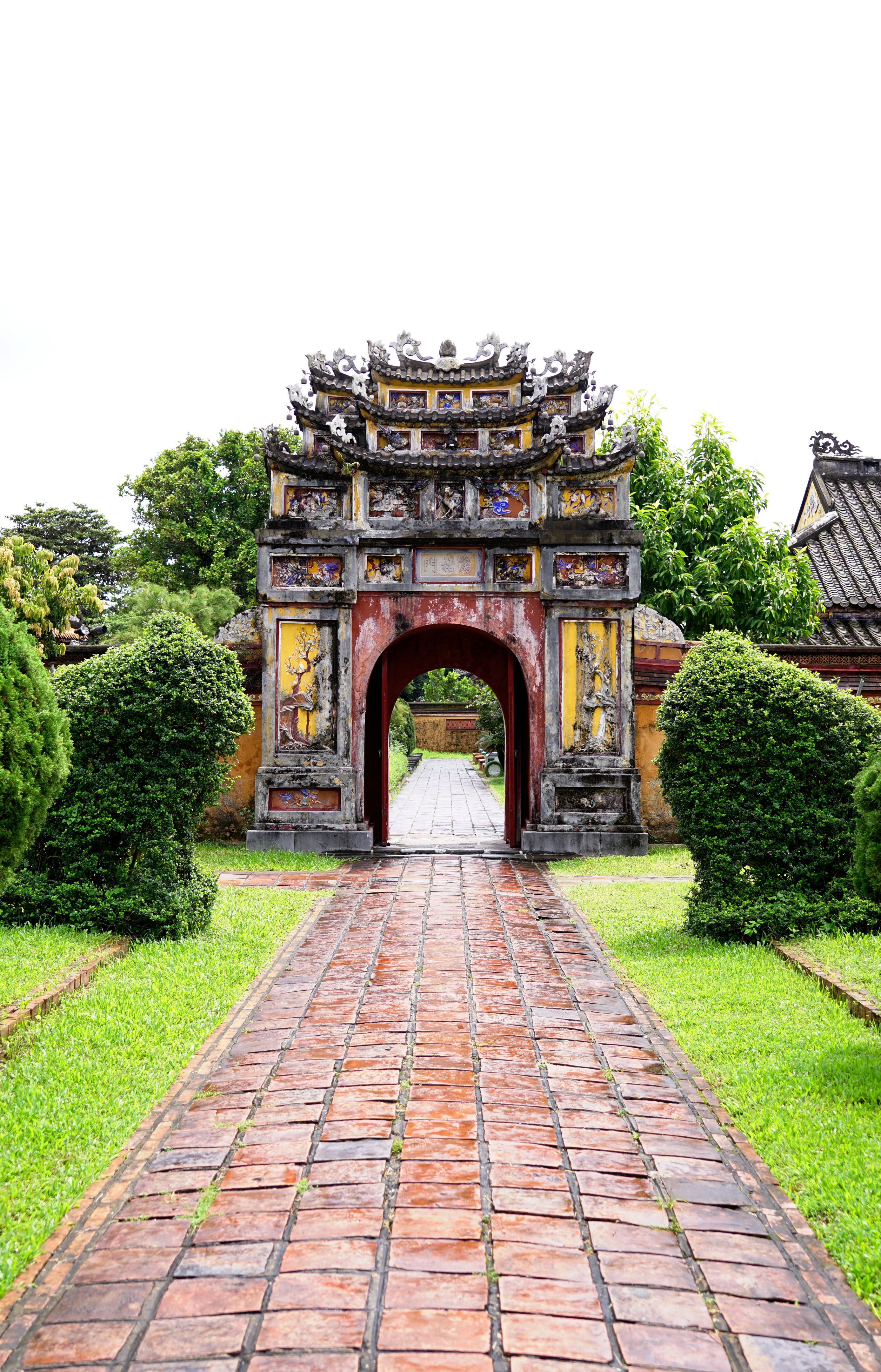 Traditional entrance gate of Hue Citadel complex Traditional entrance gate of Hue Citadel complex