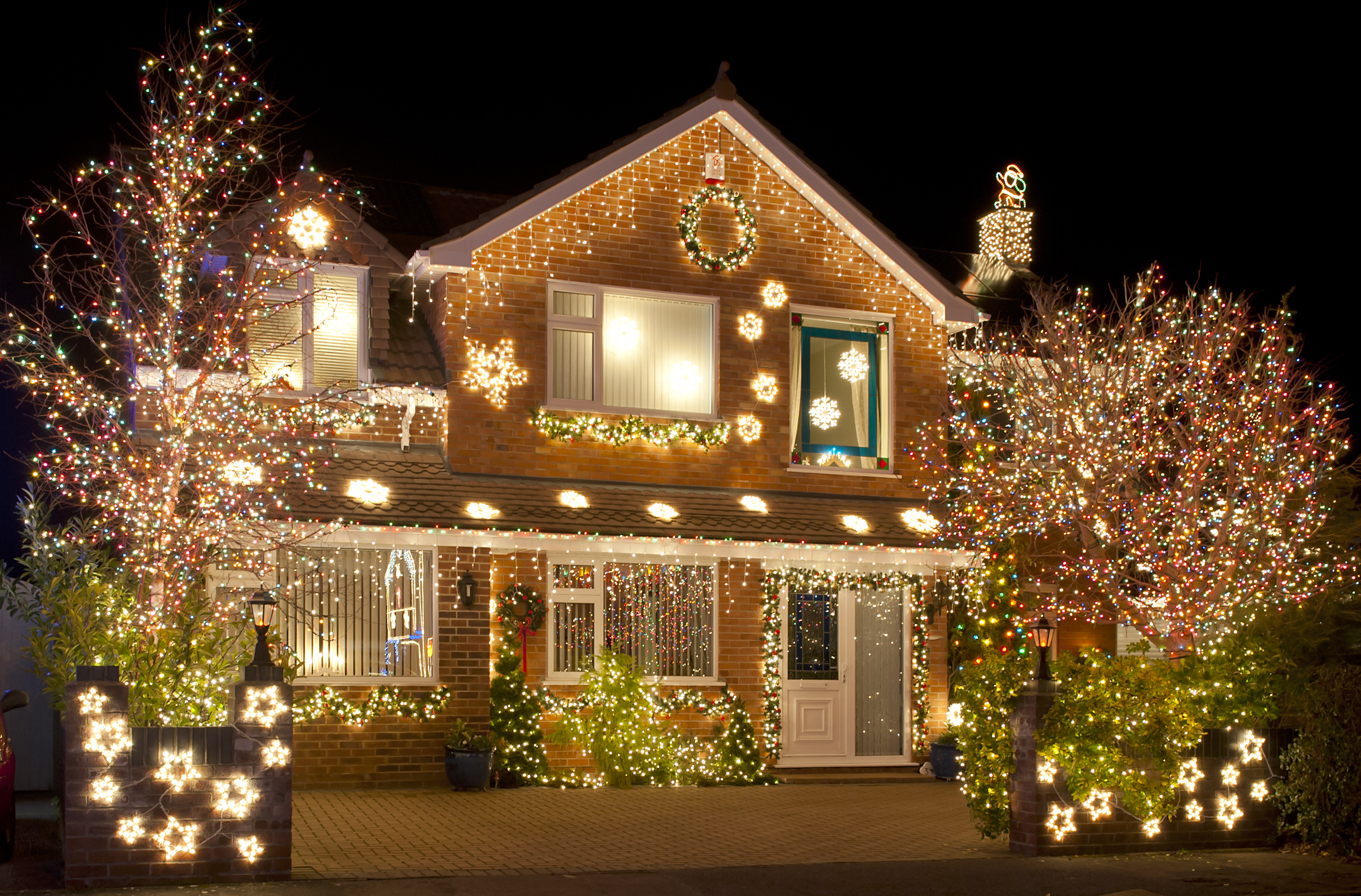 christmas lights home