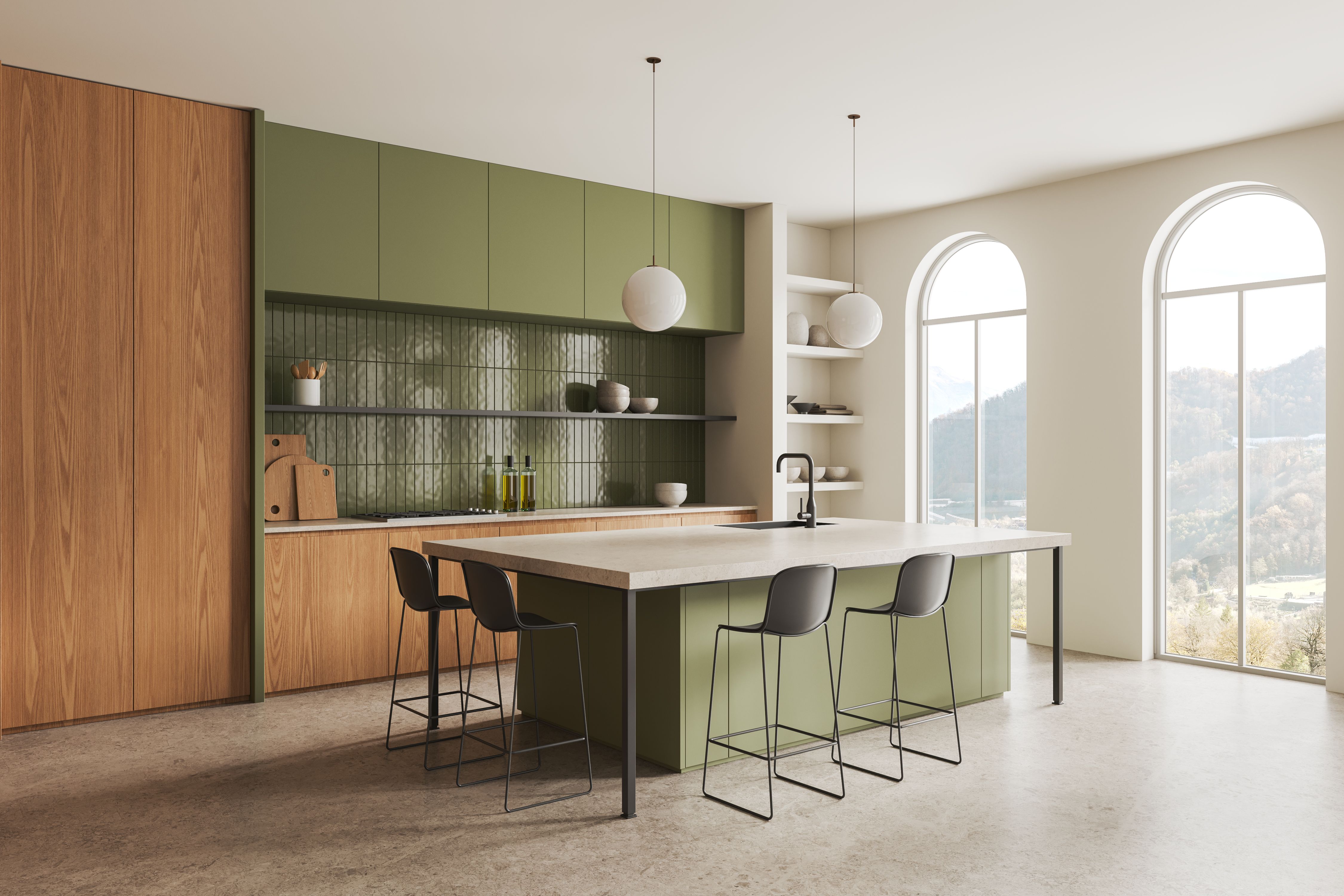 modern kitchen