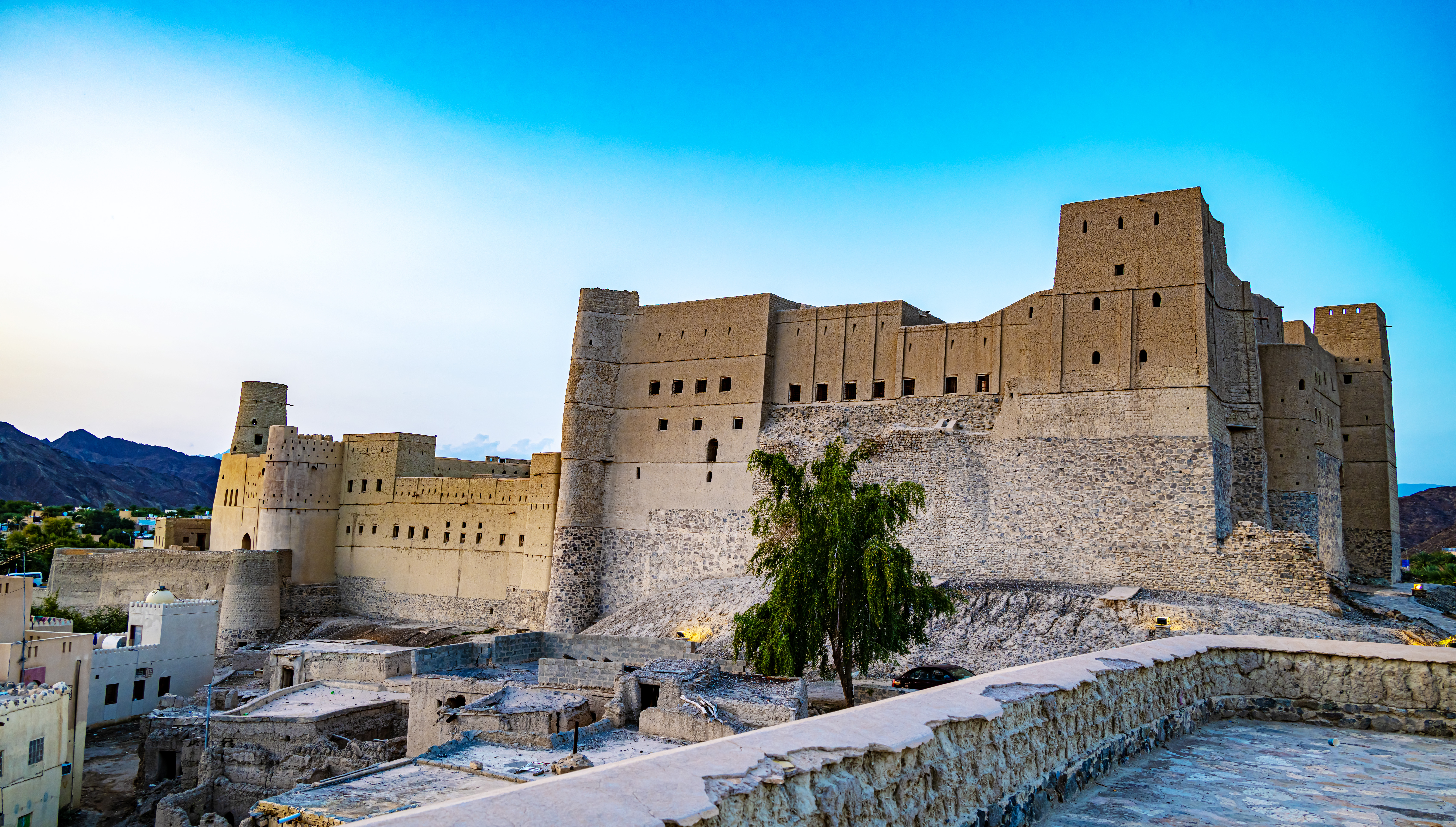 Bahla Fort in Ad Dakhiliyah Governorate, Oman