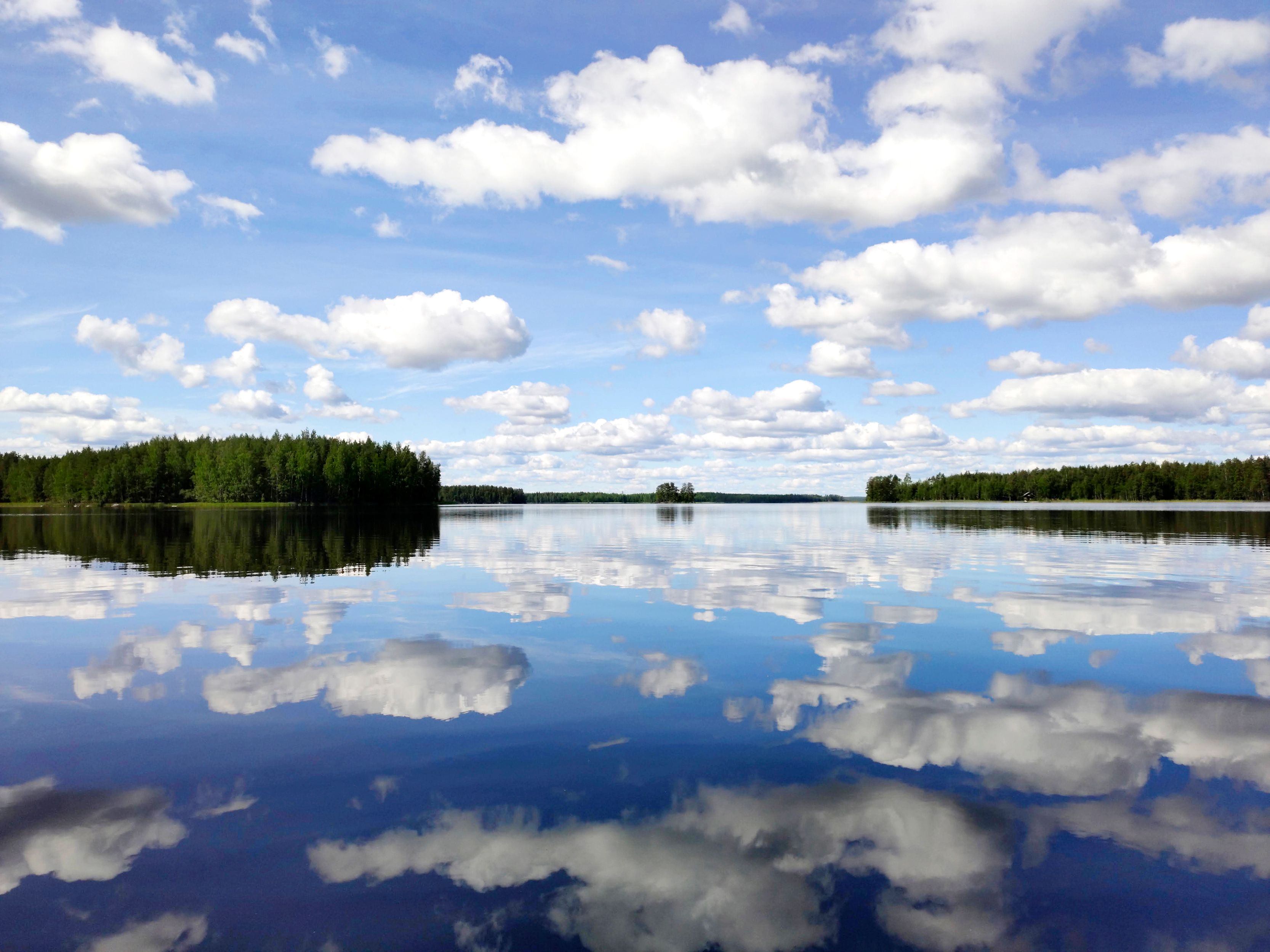 finland summer landscape