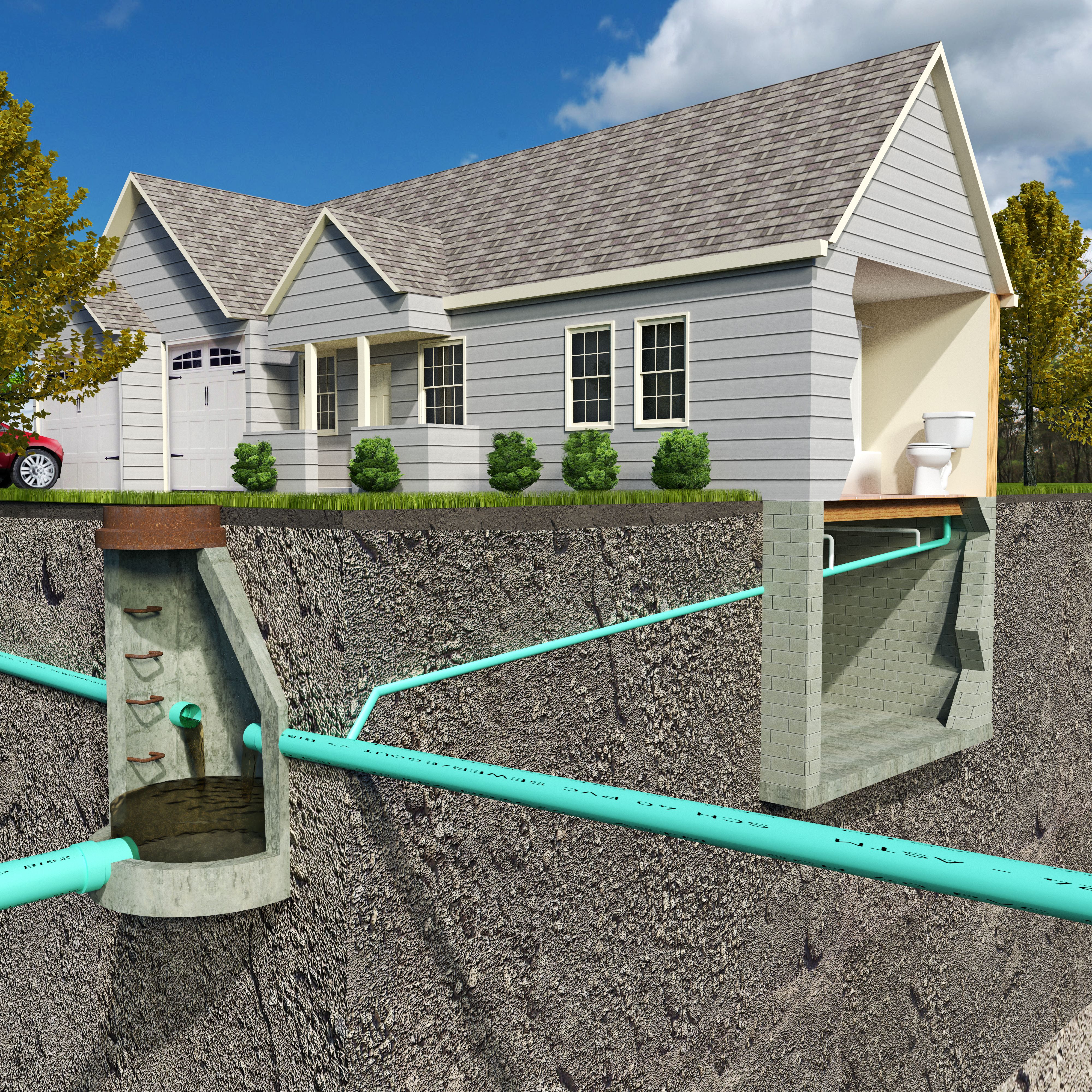 septic system diagram