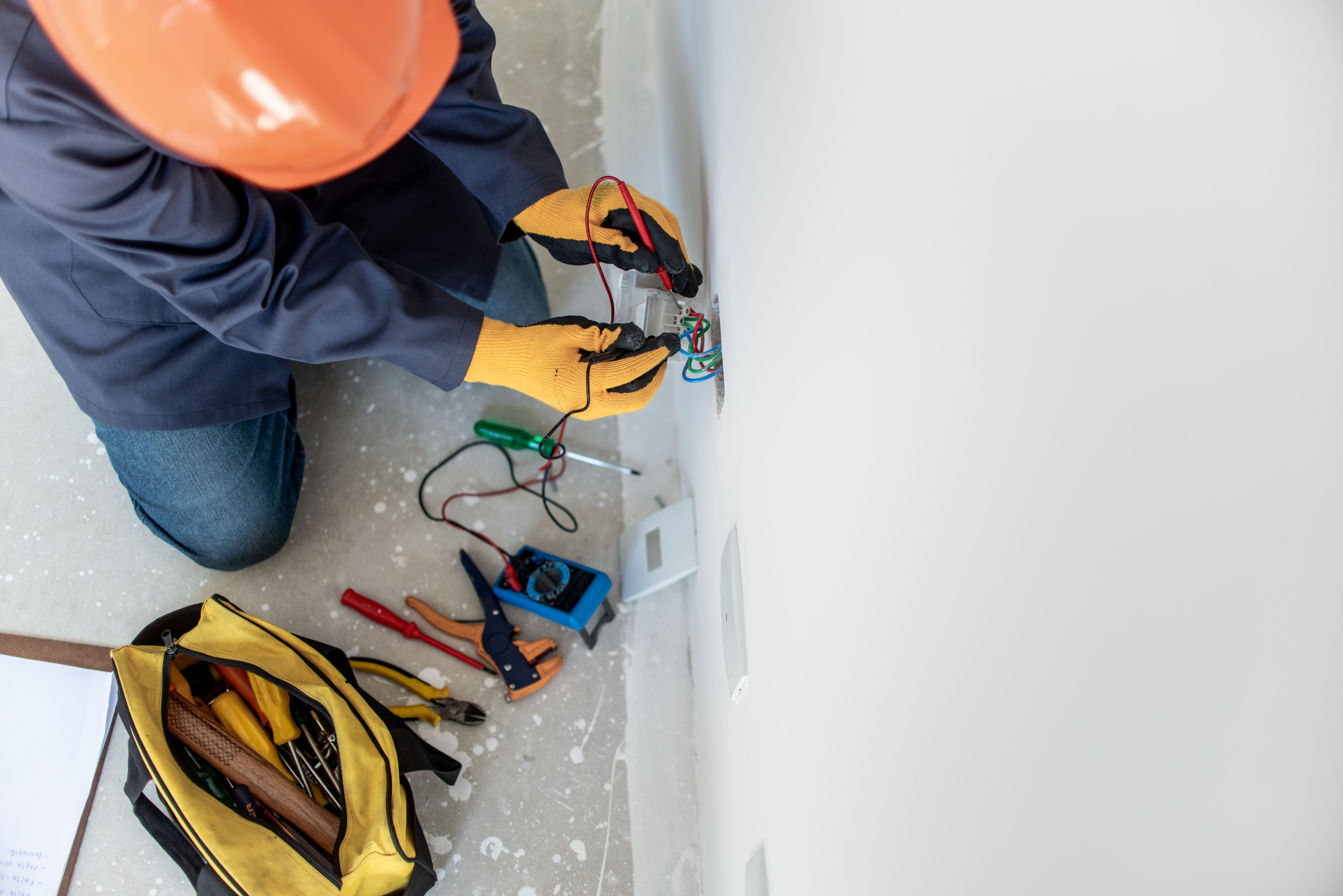 electrician working