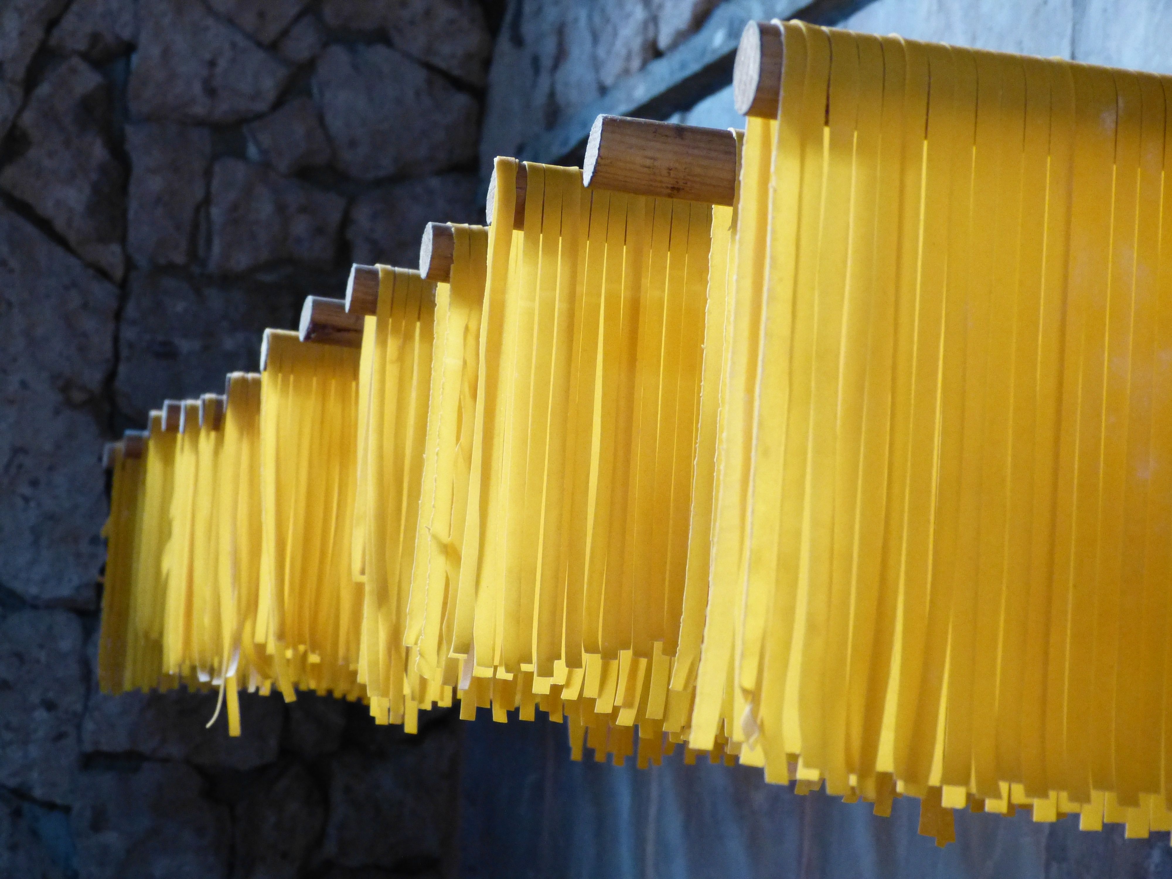 drying pasta