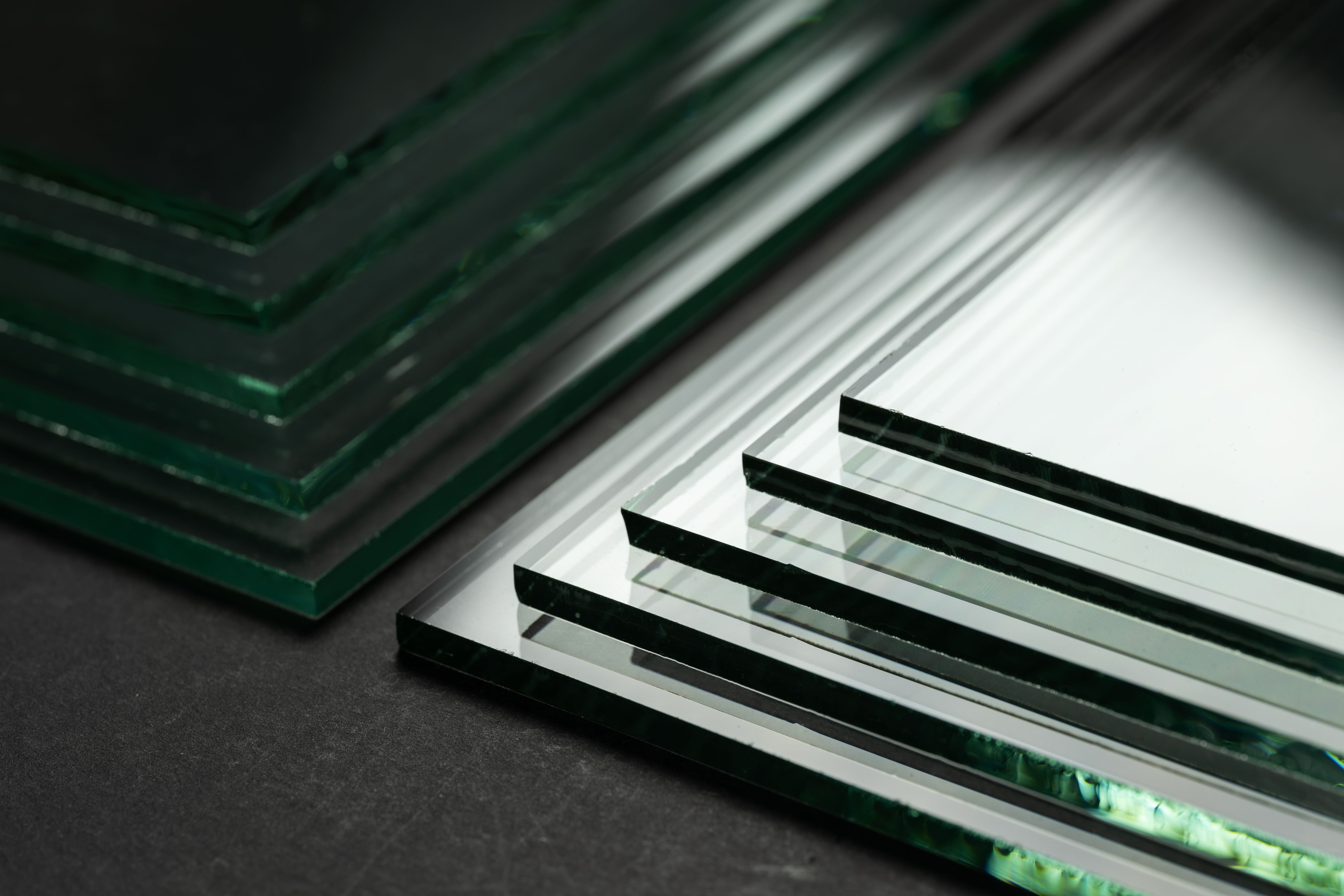 Glass Factory produces a variety of transparent glass thicknesses