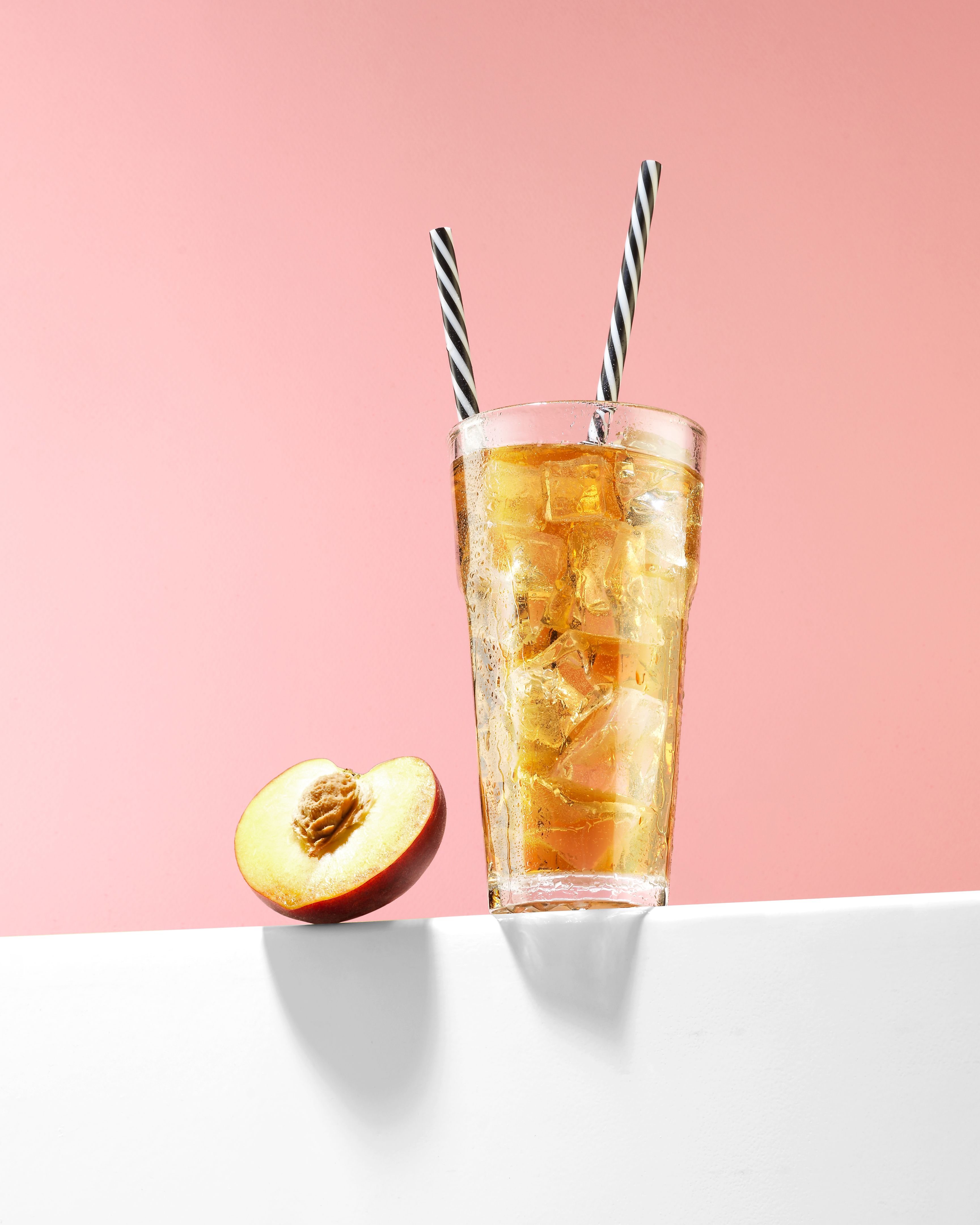 peach iced tea