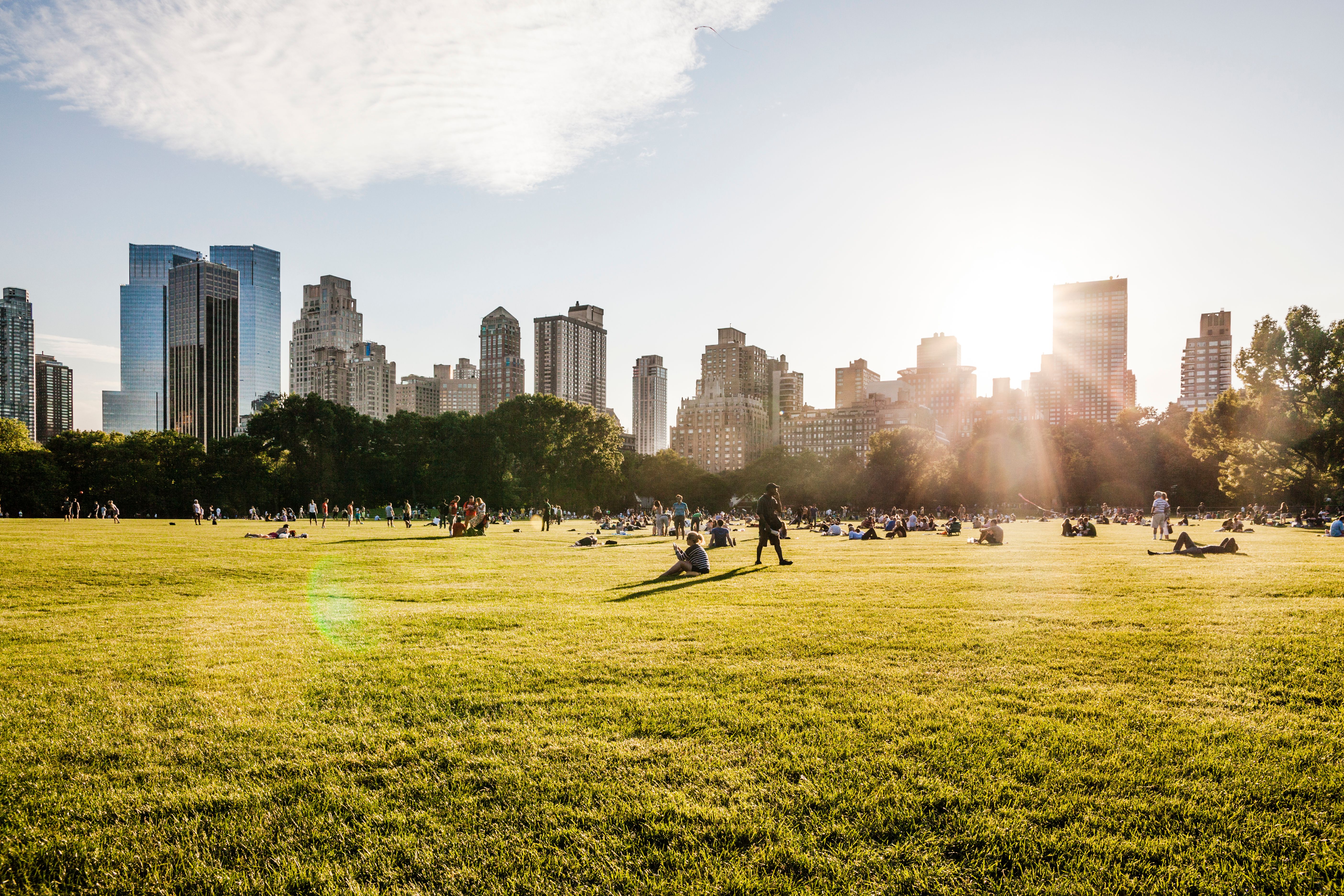 central park walk