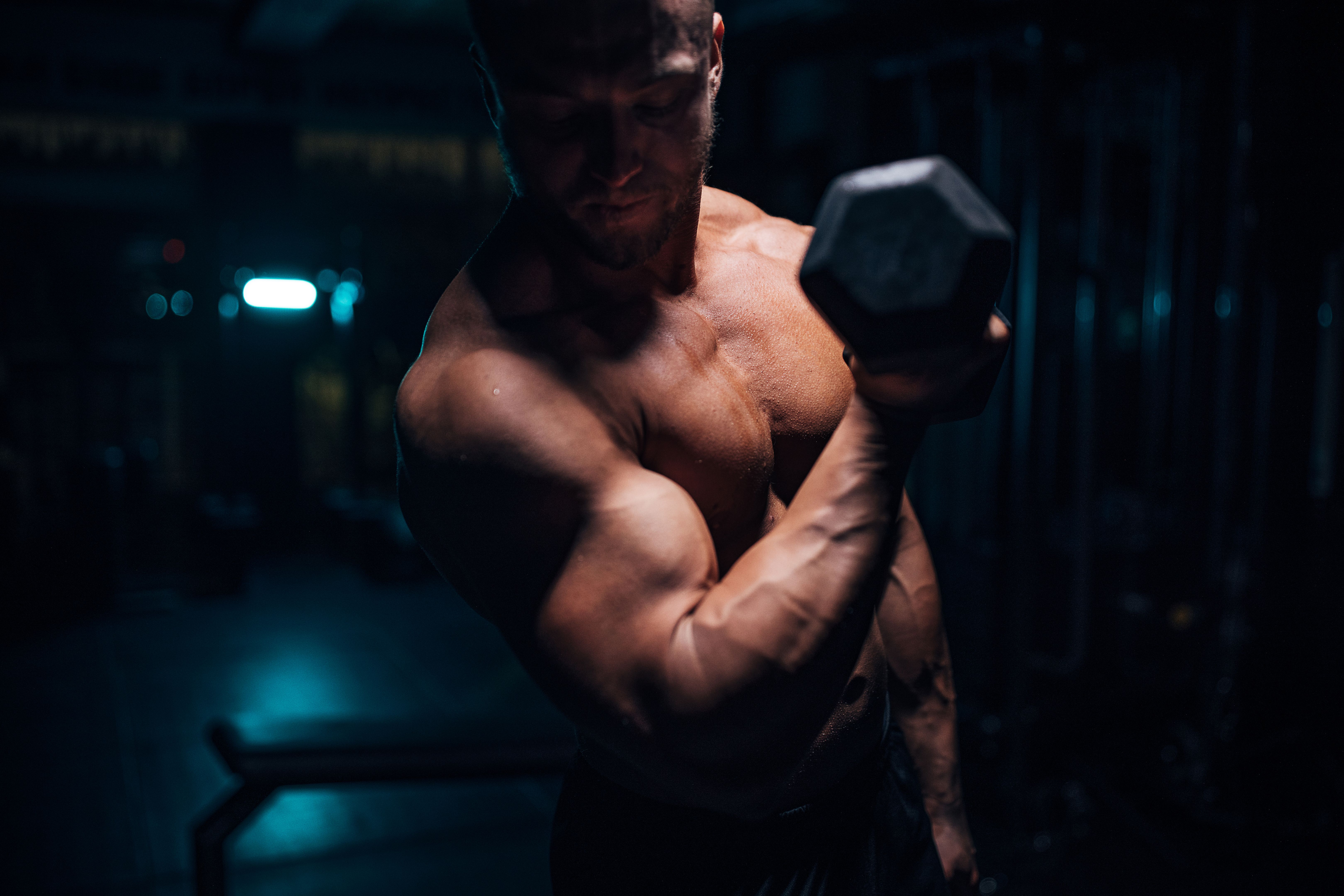 Body builder weightlifting Body builder weightlifting