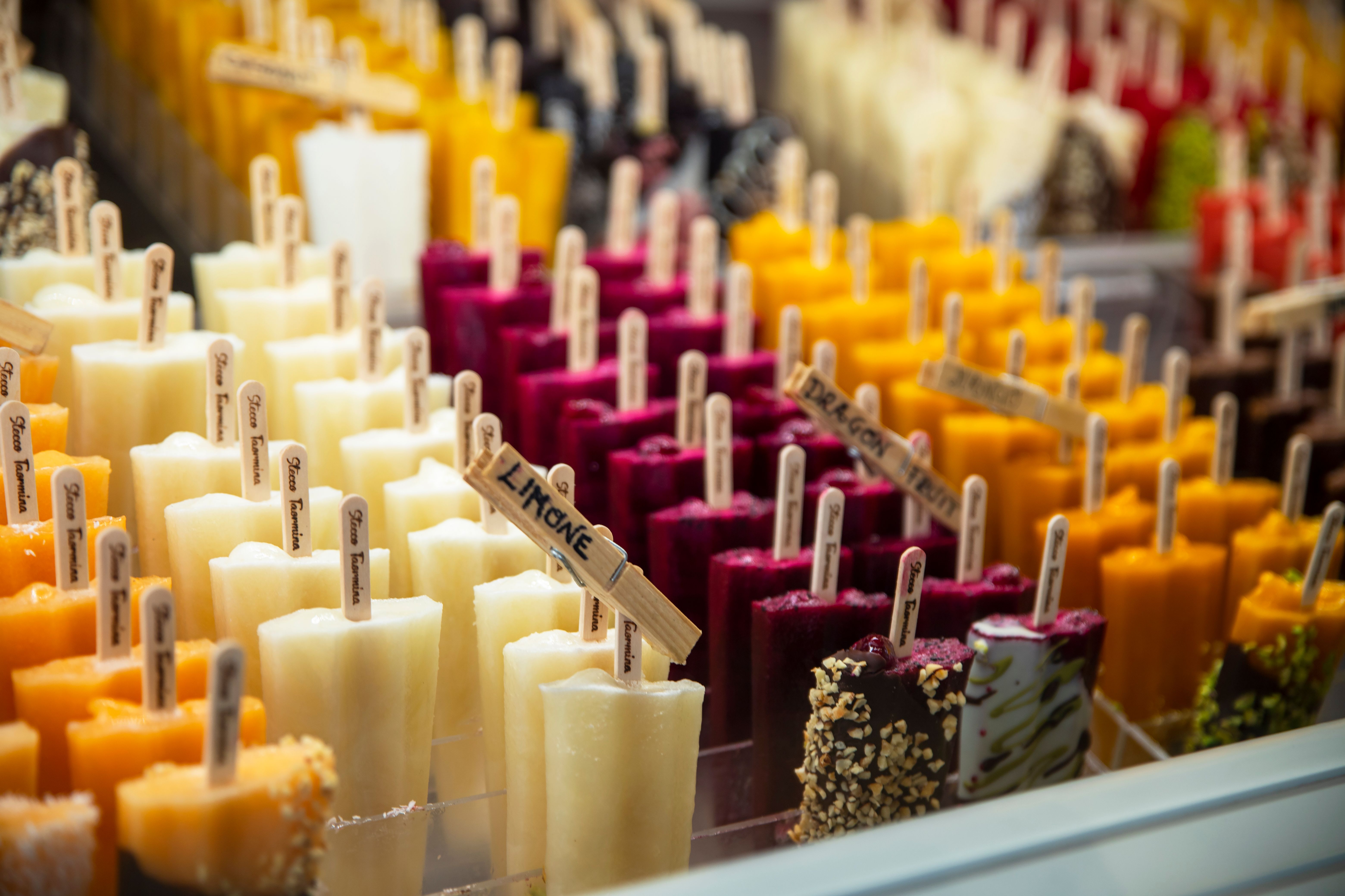 commercial popsicle machine