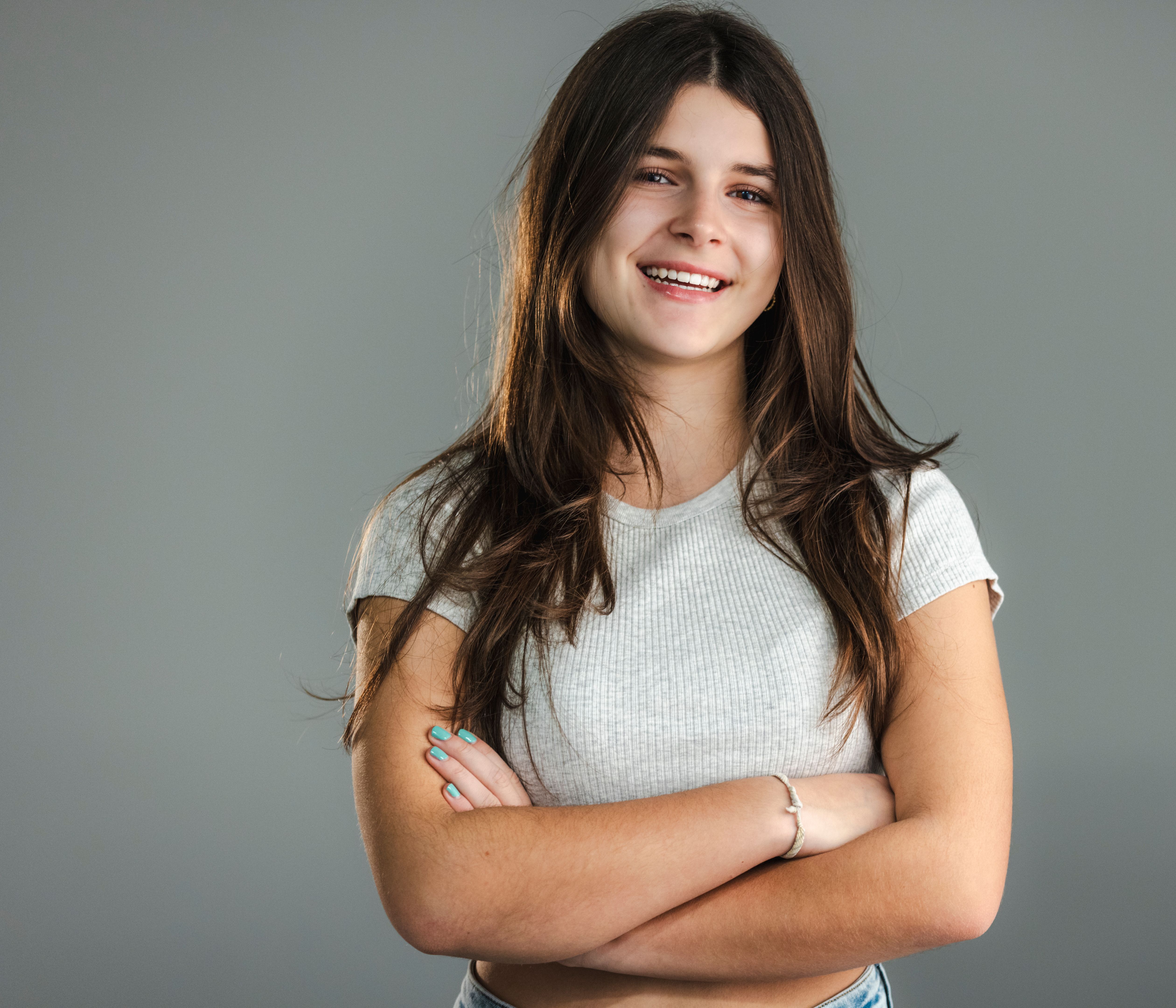 Happy Teenage Girl Happy Teenage Girl