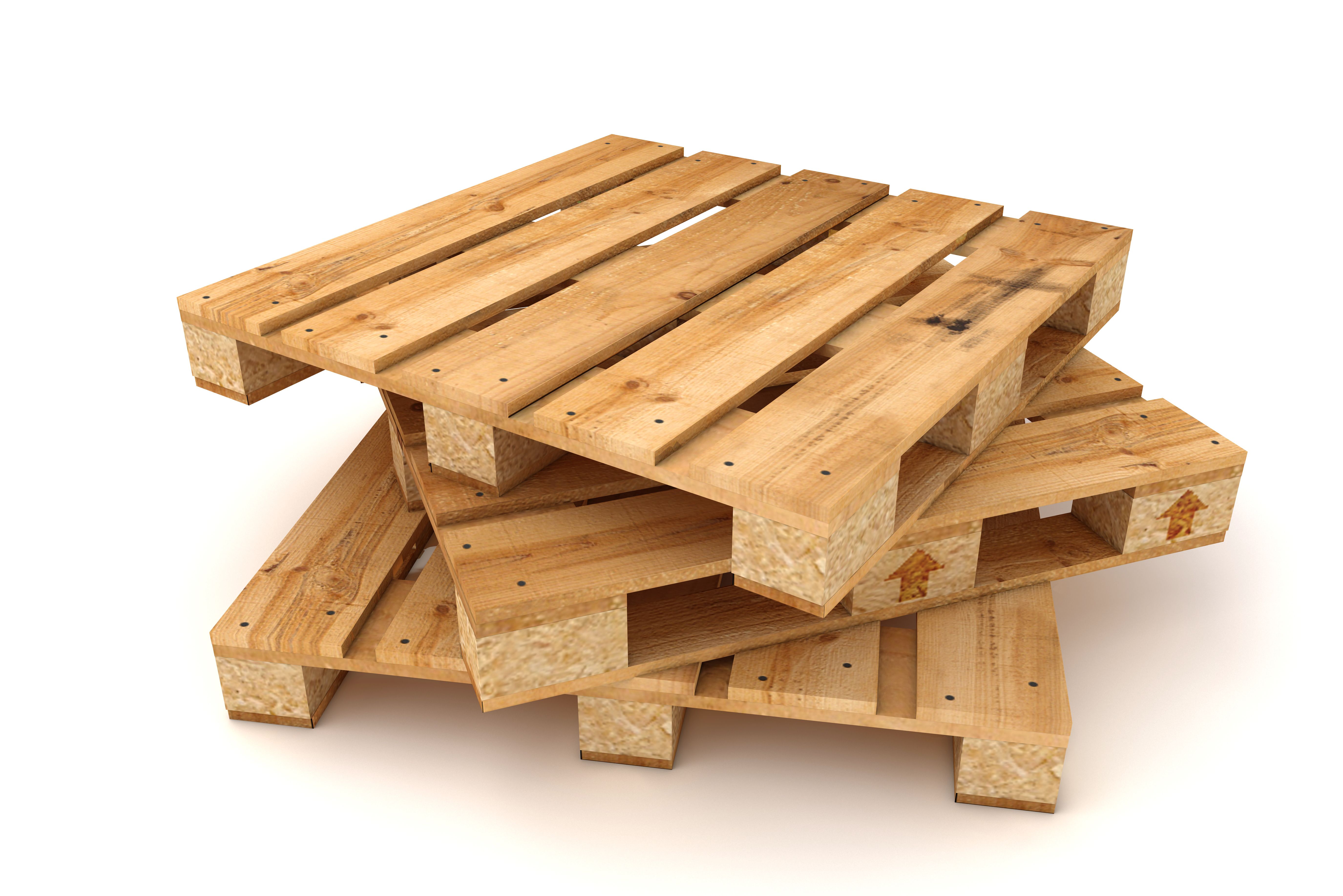 stacked pallets