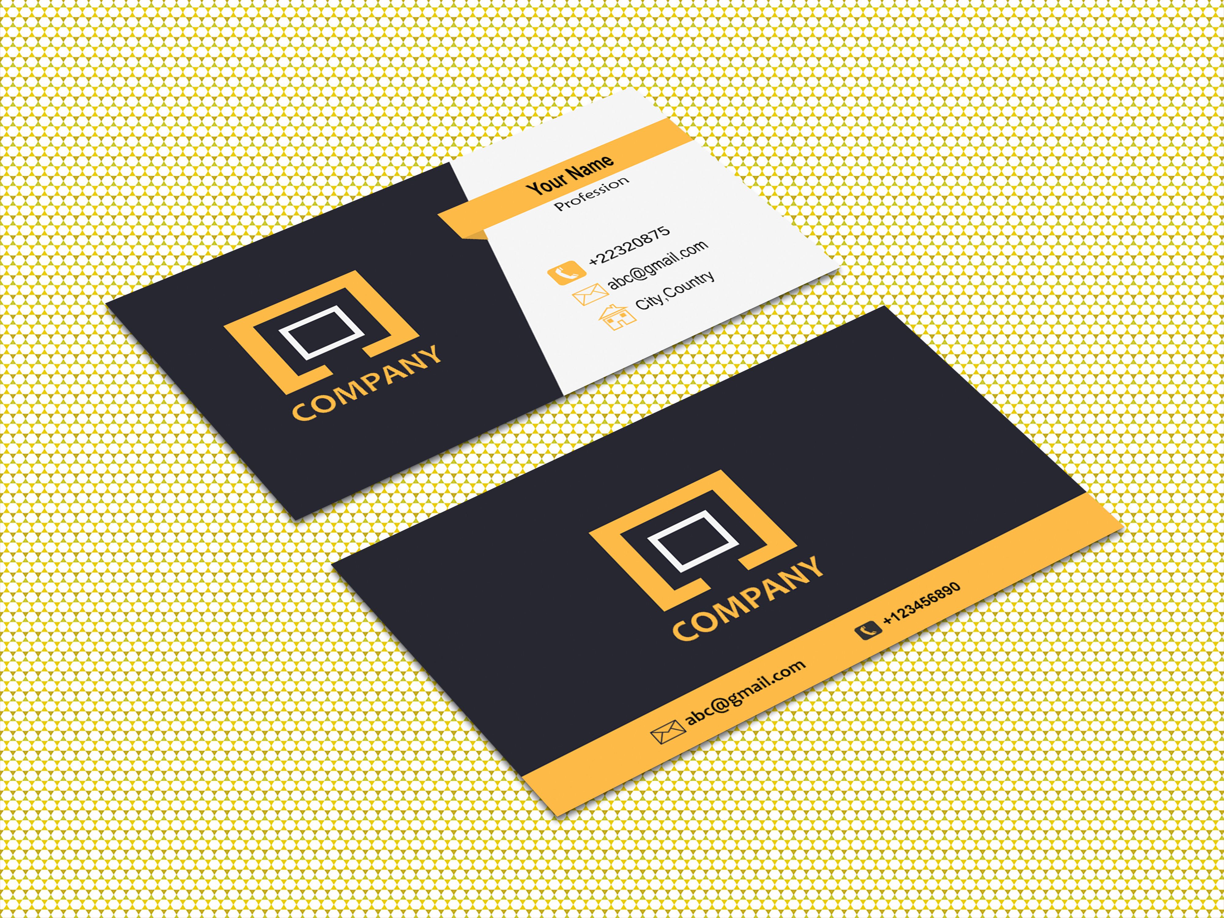 business card design