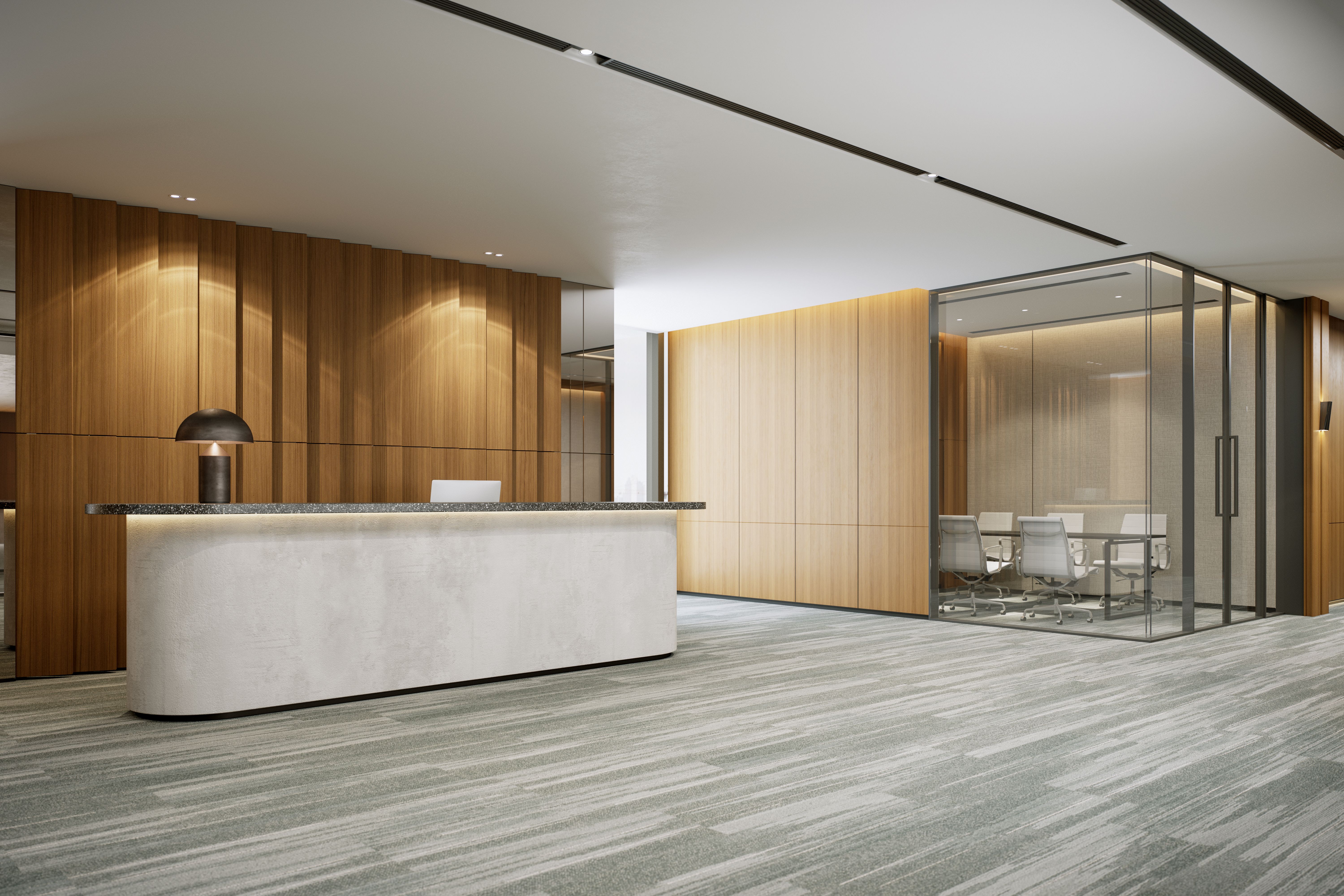 Modern Office Lobby Interior