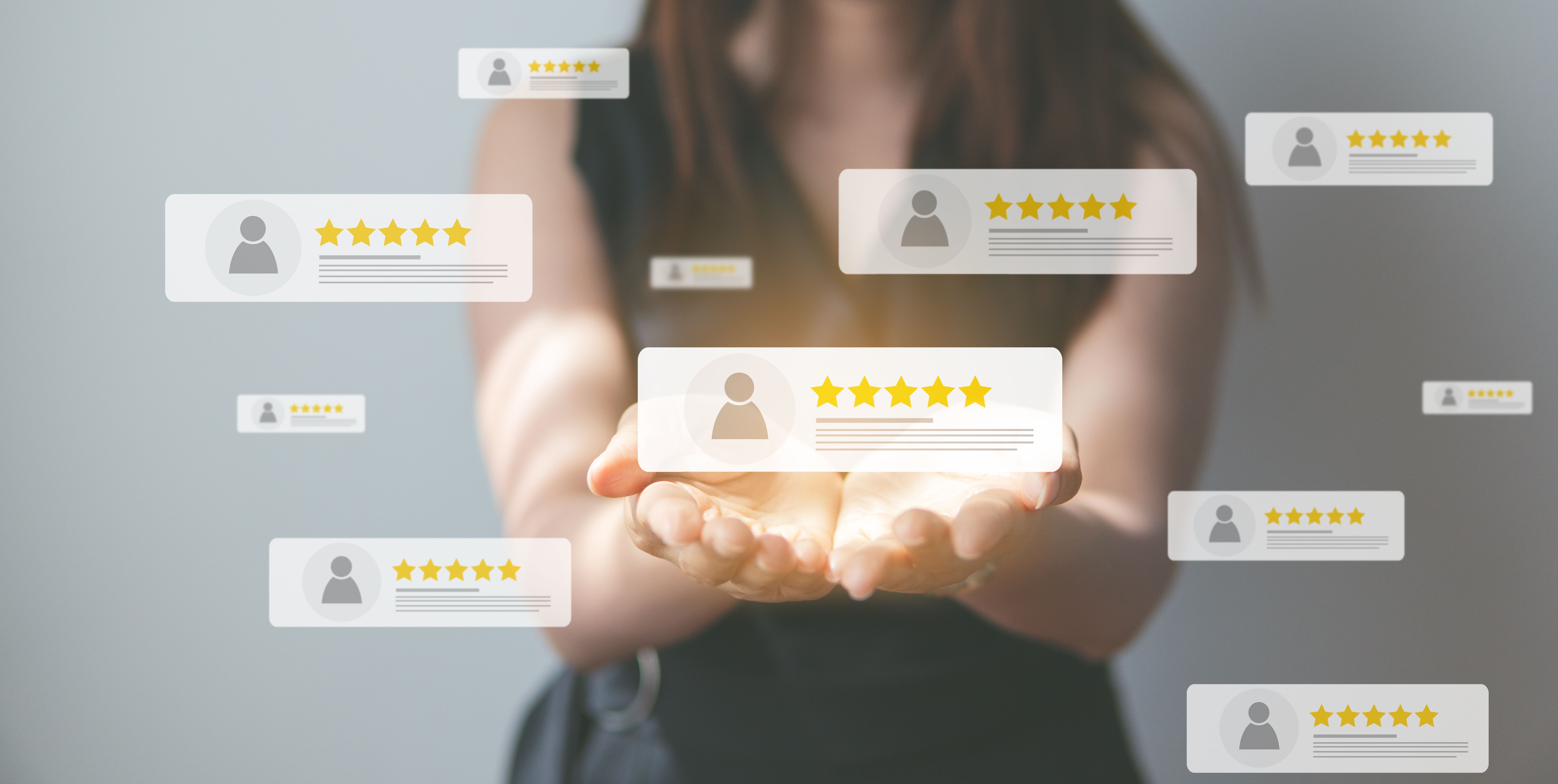 customer reviews board