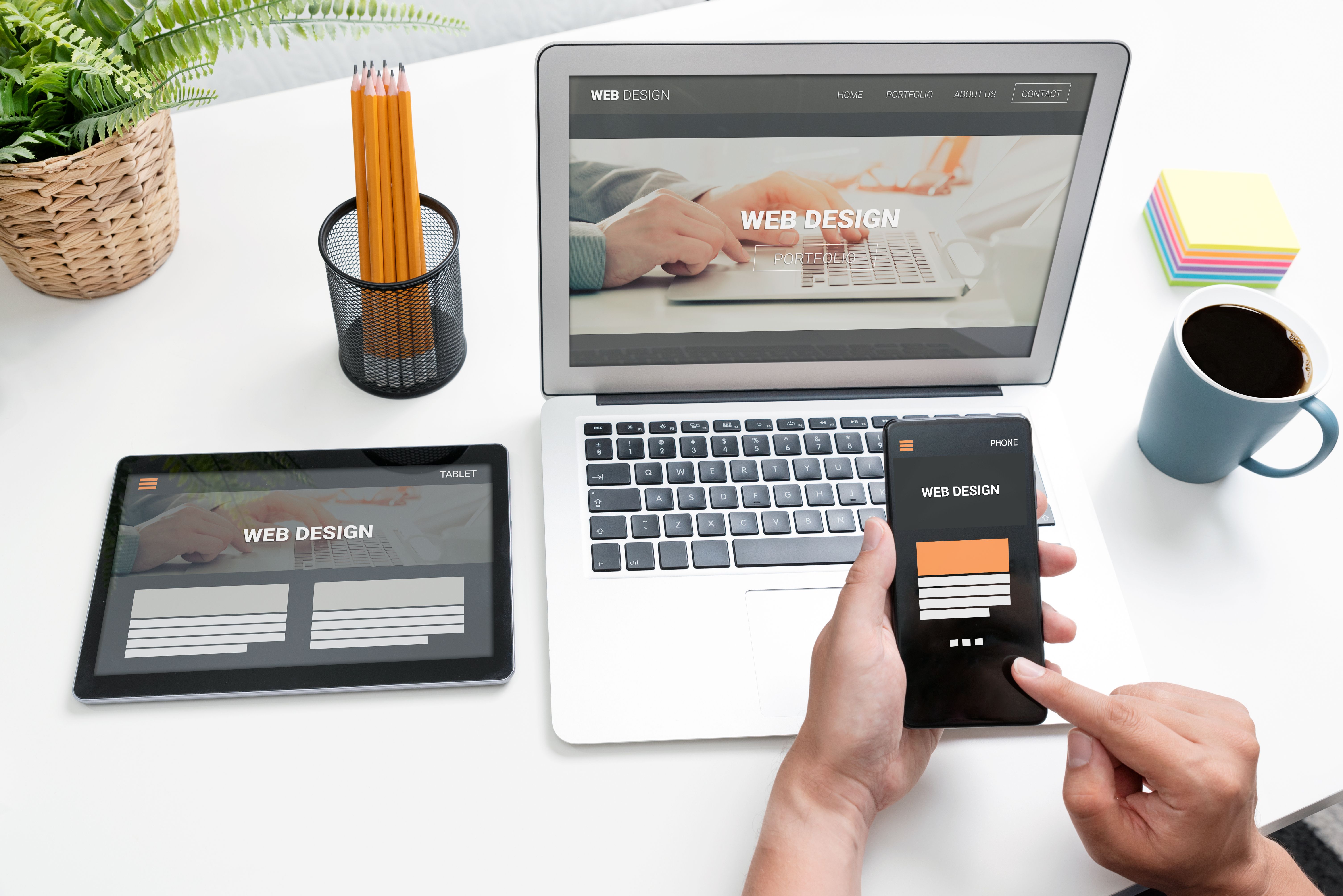 business website design