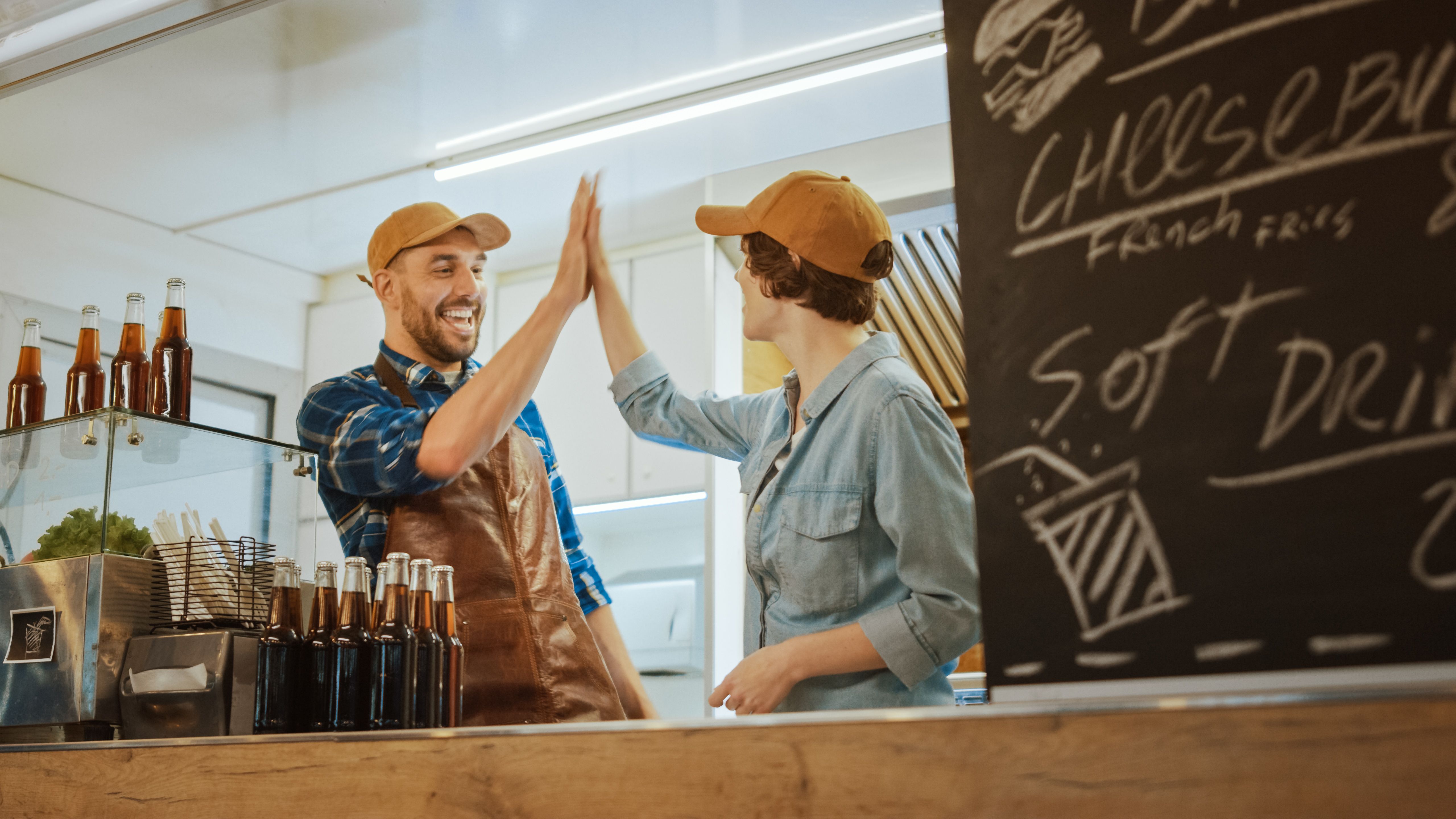 food truck staff