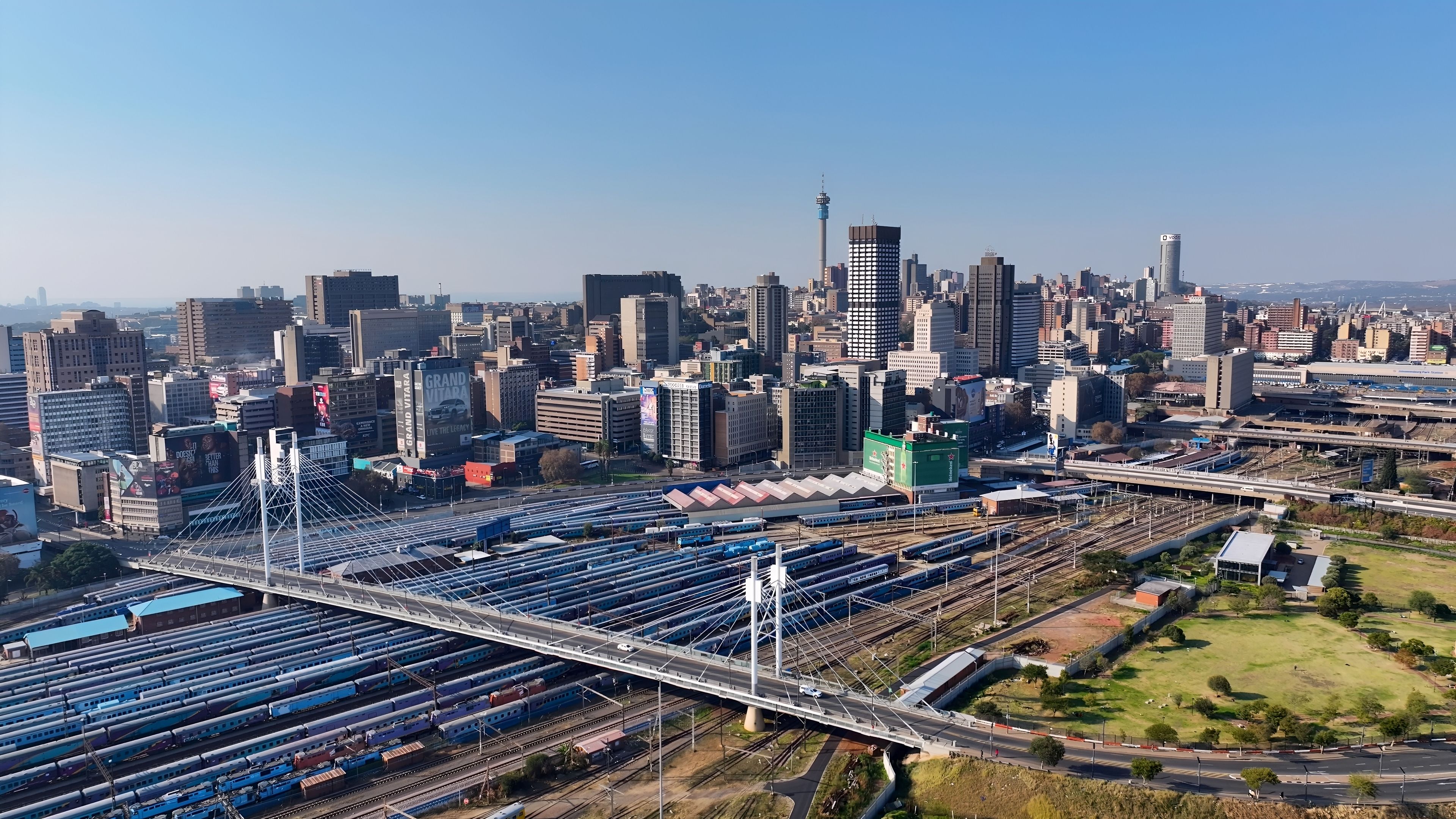 Johannesburg skyline technology