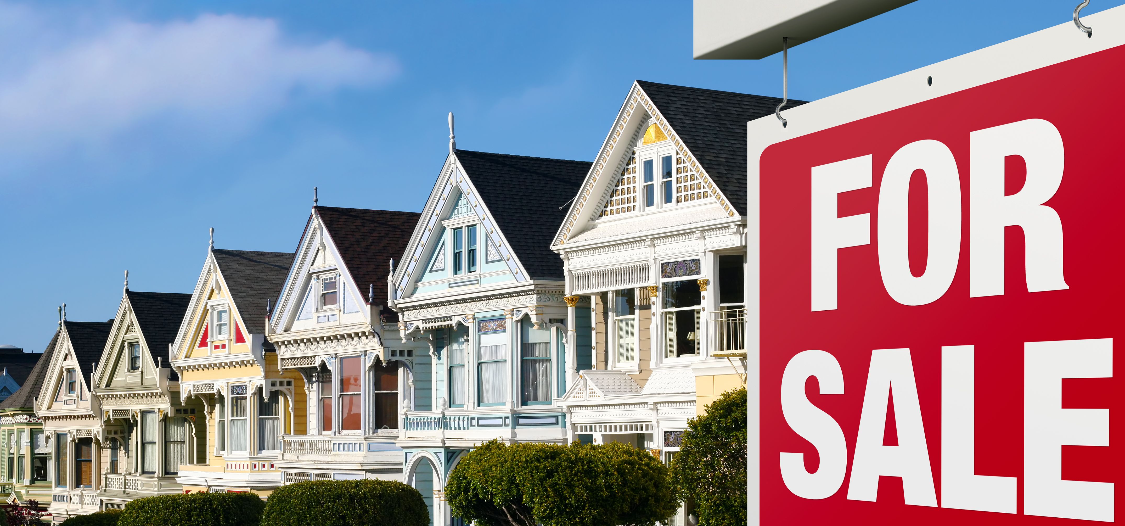 Row houses for sale in San Francisco