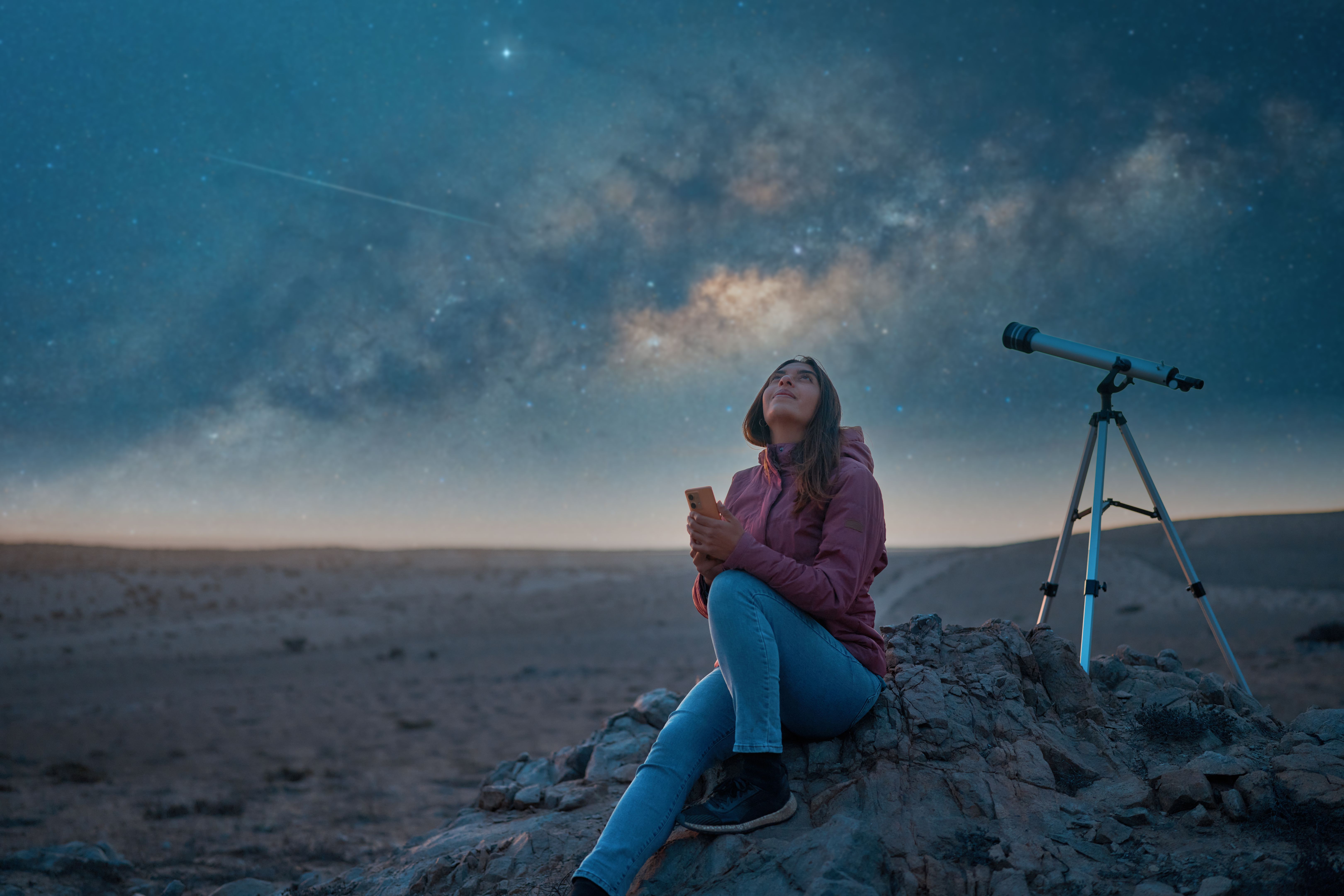 star gazing