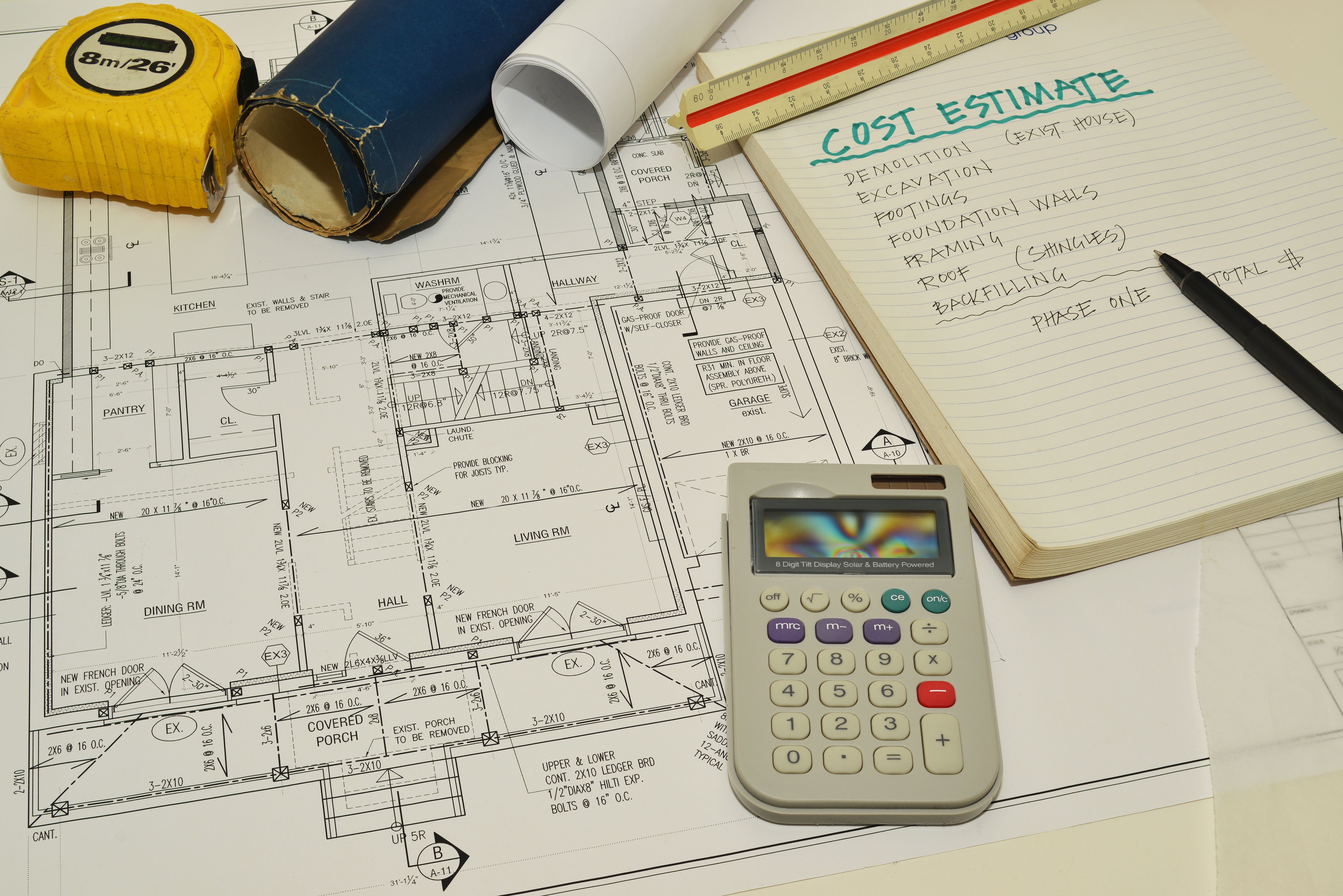 cost estimate paper
