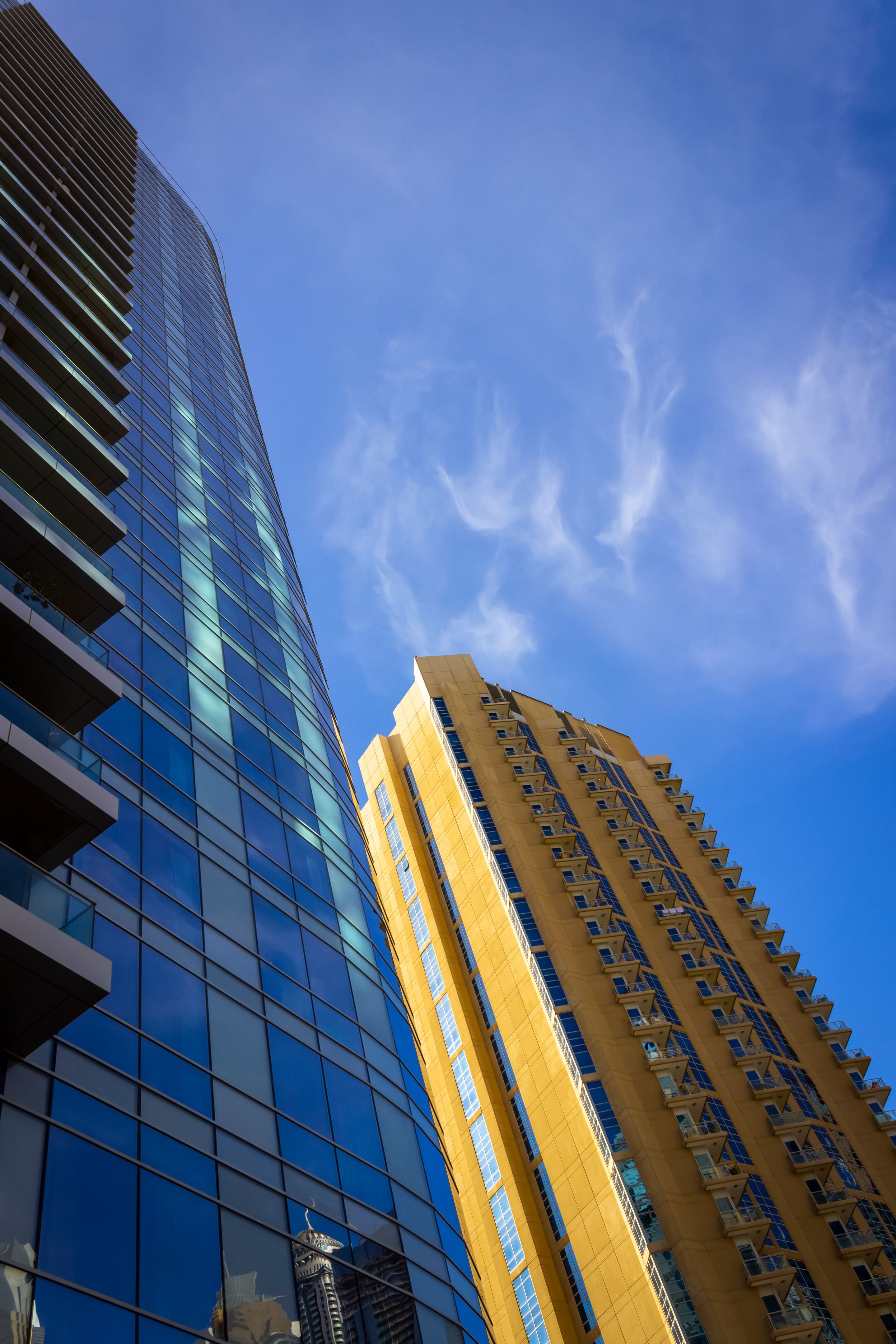 Modern architecture of the city Modern architecture of the city